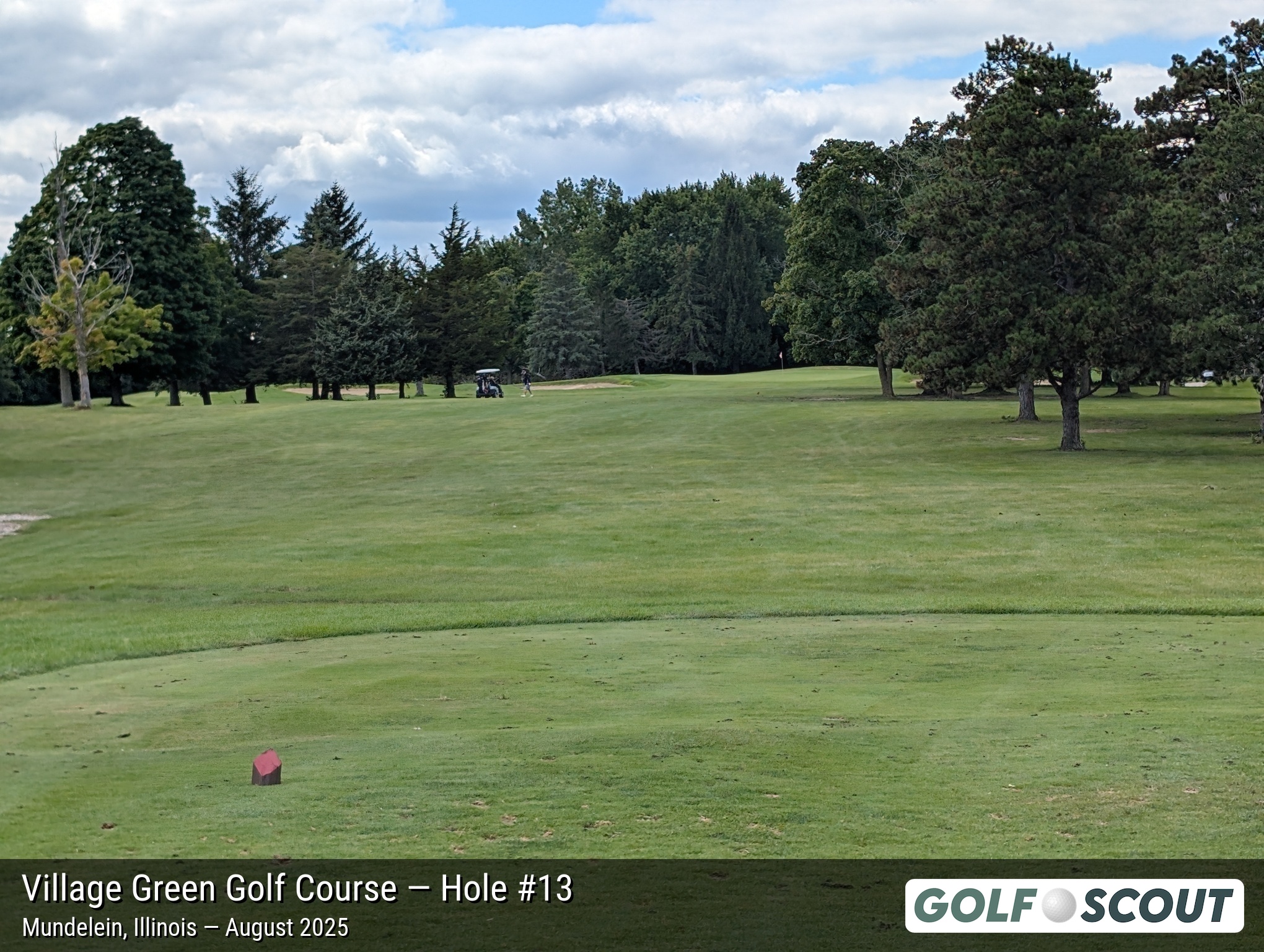 Hole 13 at Village Green Golf Course (Closed)