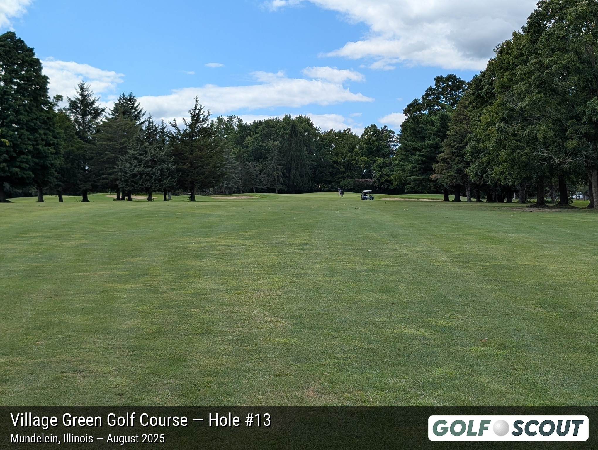 Hole 13 at Village Green Golf Course (Closed)