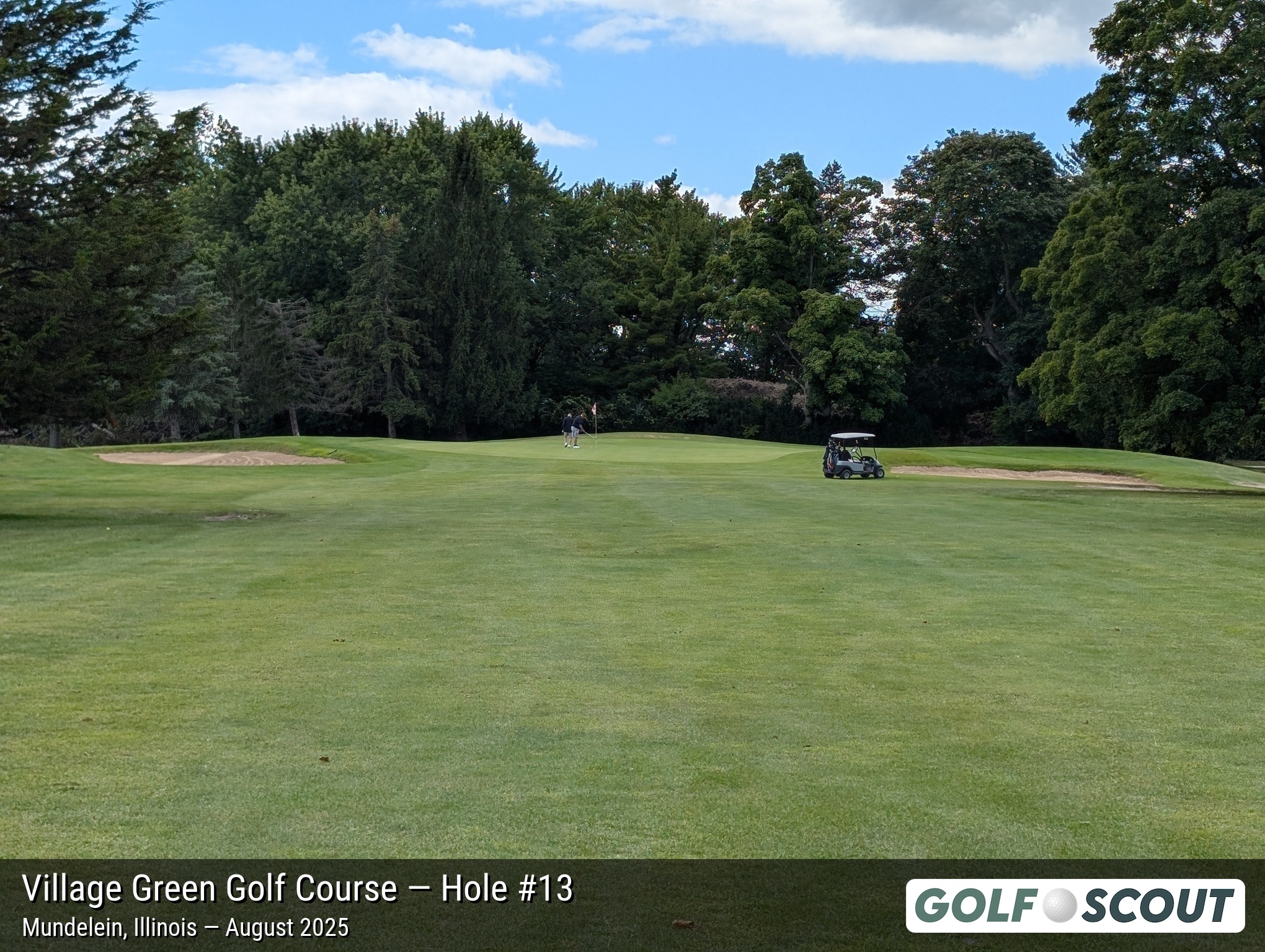 Hole 13 at Village Green Golf Course (Closed)