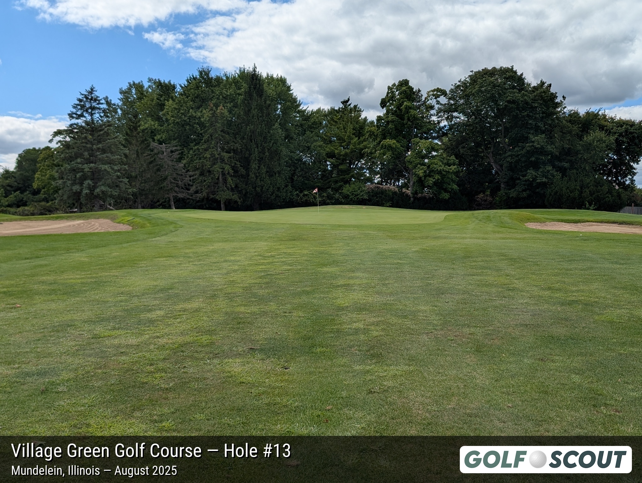 Hole 13 at Village Green Golf Course (Closed)