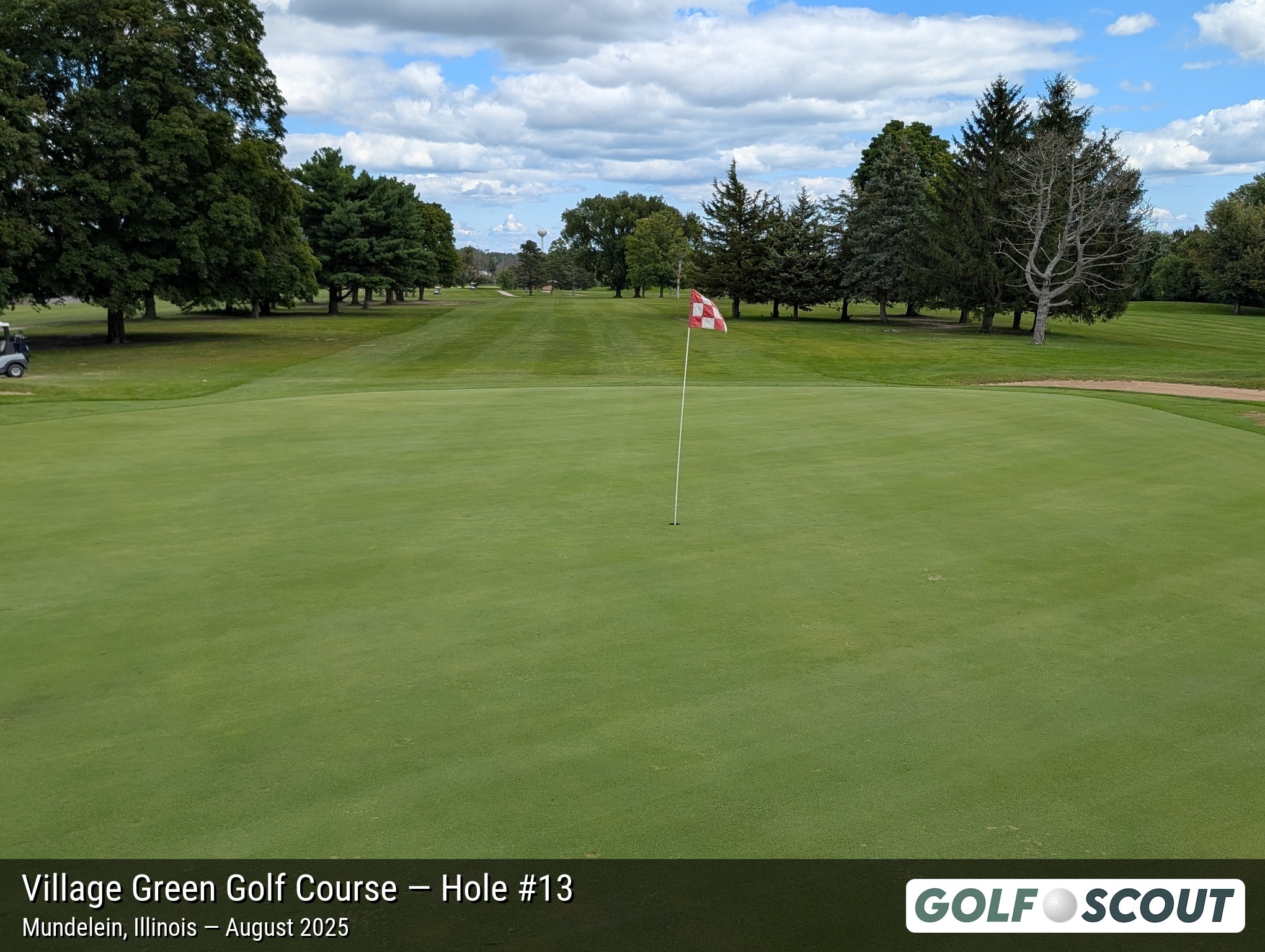 Hole 13 at Village Green Golf Course (Closed)
