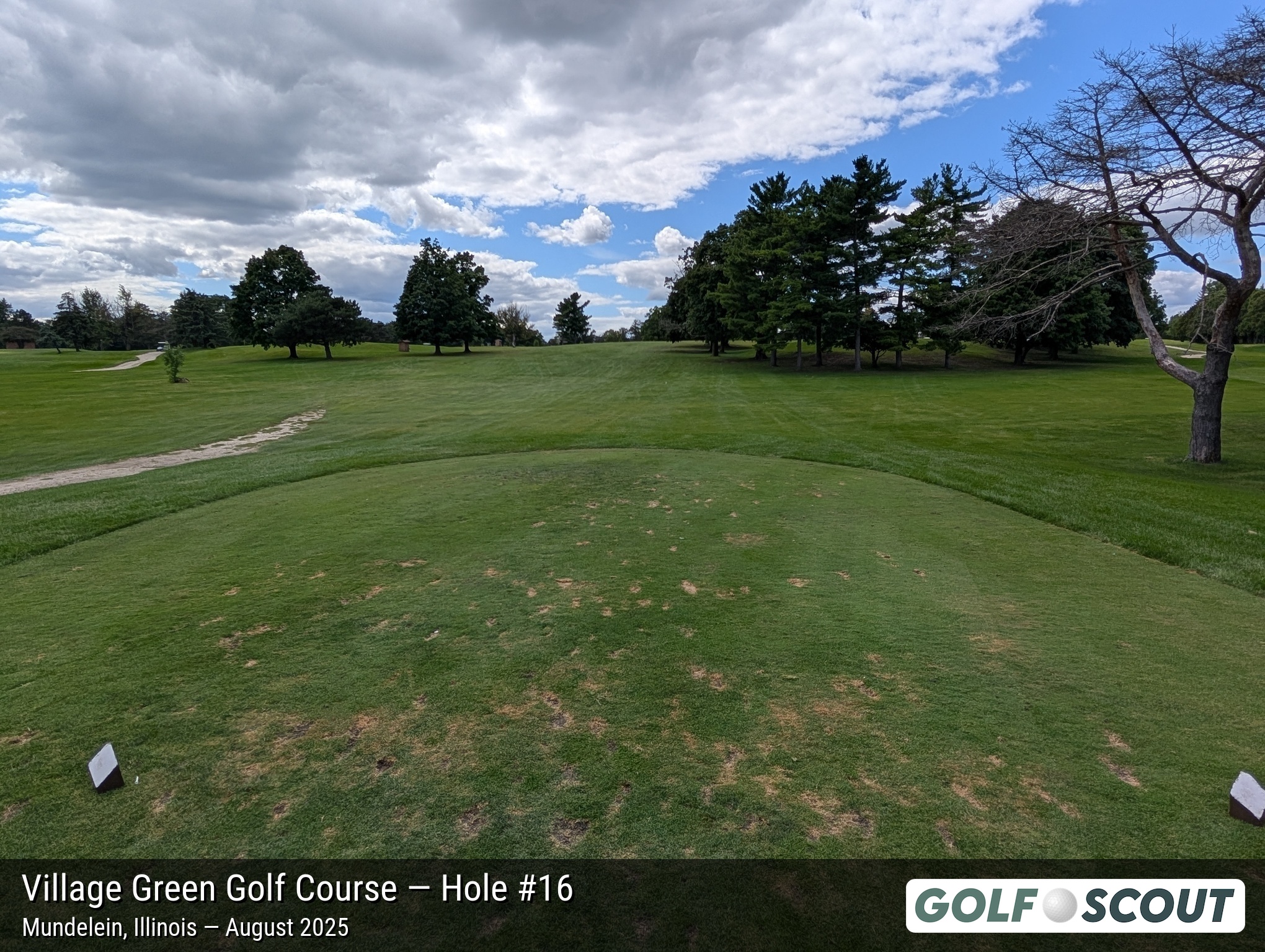 Hole 16 at Village Green Golf Course (Closed)