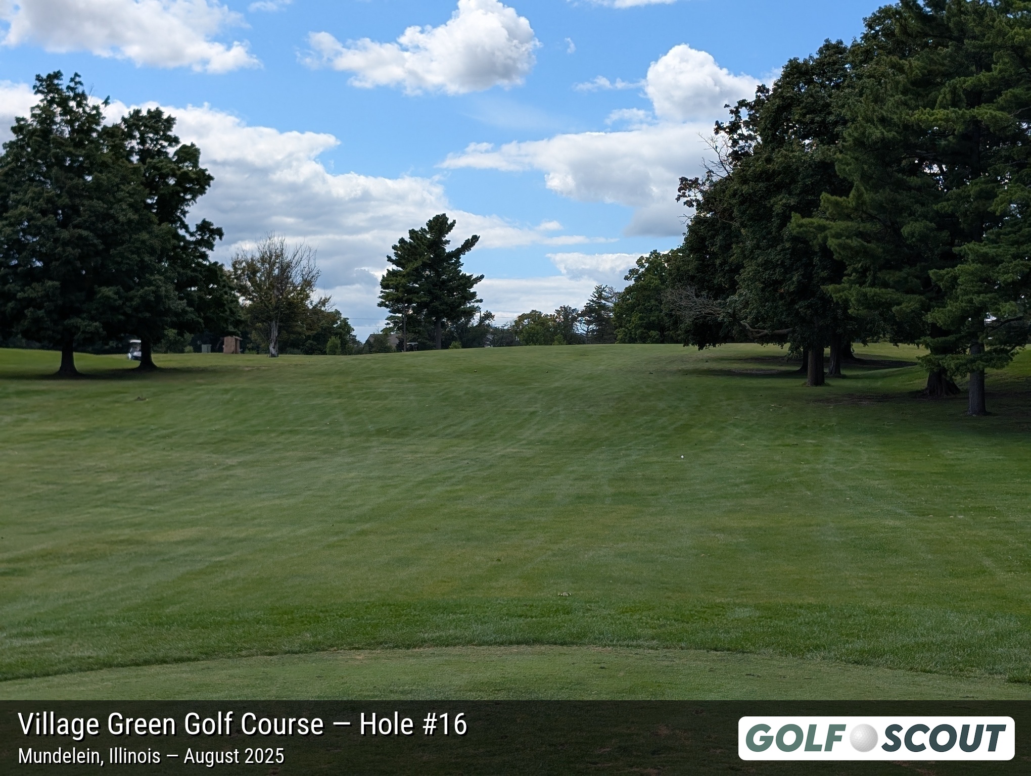 Hole 16 at Village Green Golf Course (Closed)