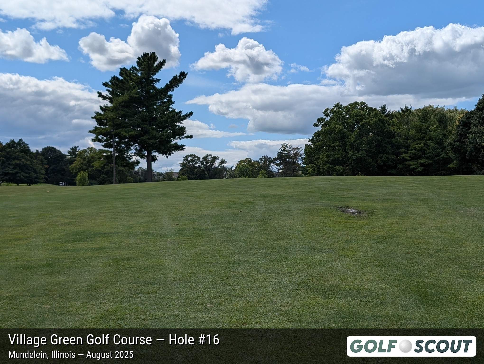 Hole 16 at Village Green Golf Course (Closed)