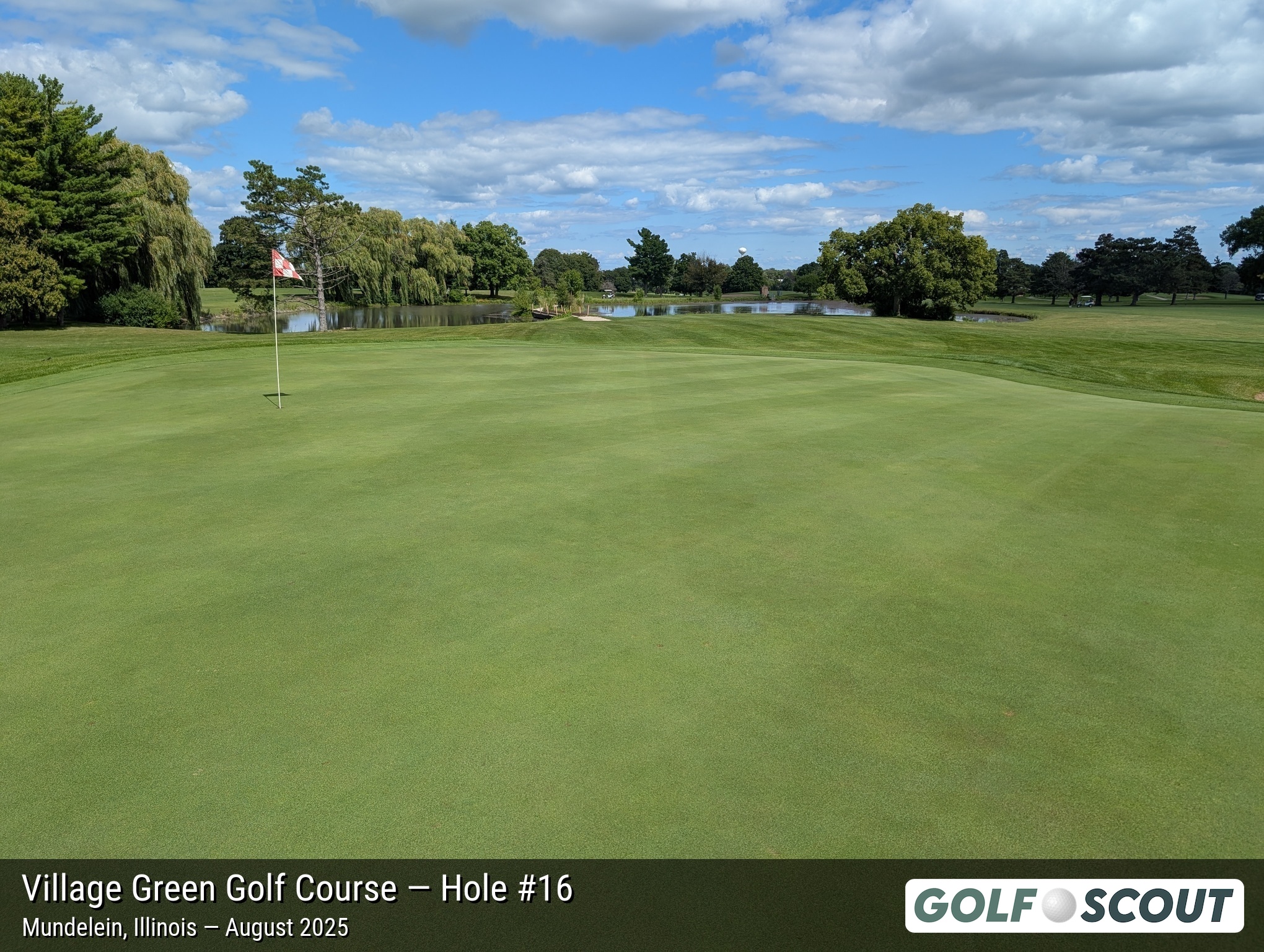 Hole 16 at Village Green Golf Course (Closed)