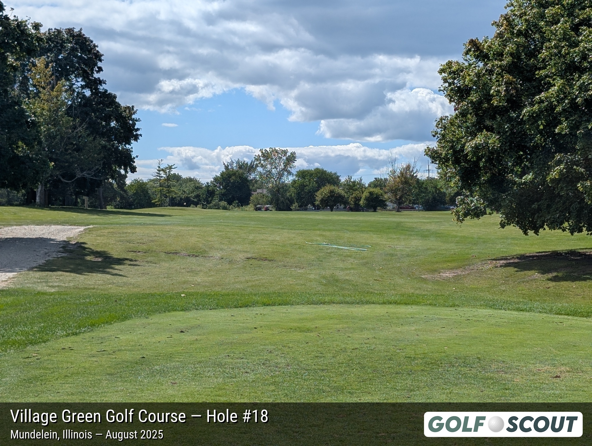 Hole 18 at Village Green Golf Course (Closed)