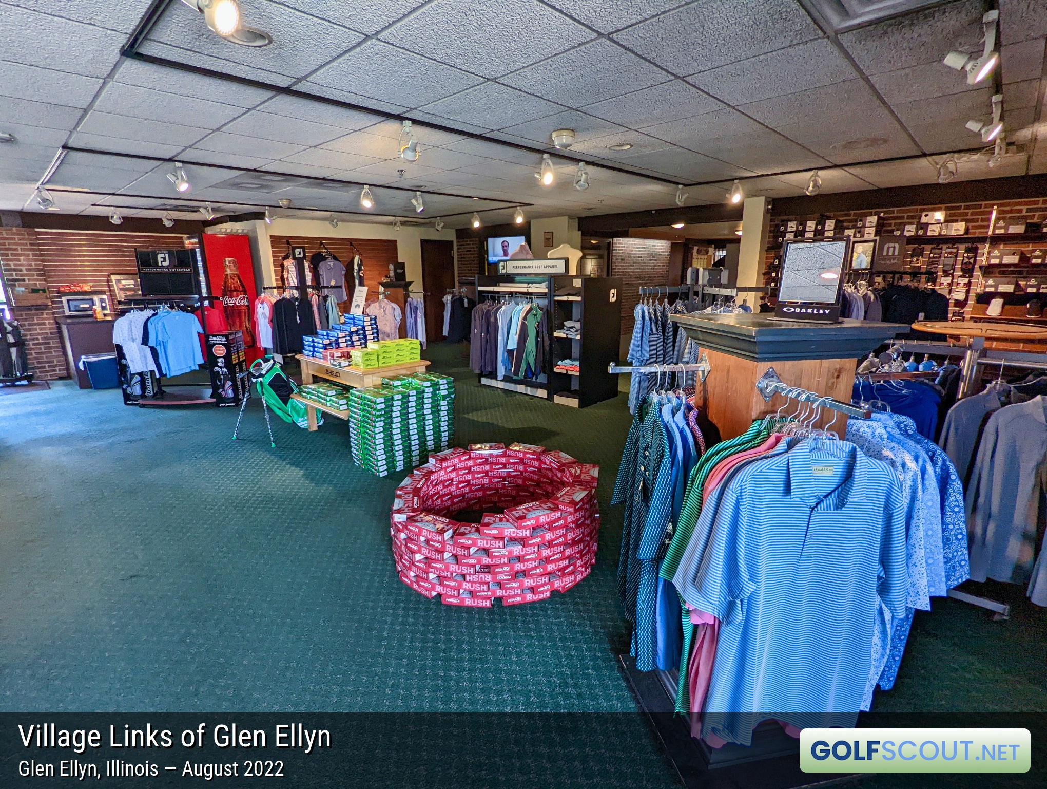 Photo of the pro shop at Village Links of Glen Ellyn - 9 Hole Course in Glen Ellyn, Illinois. 