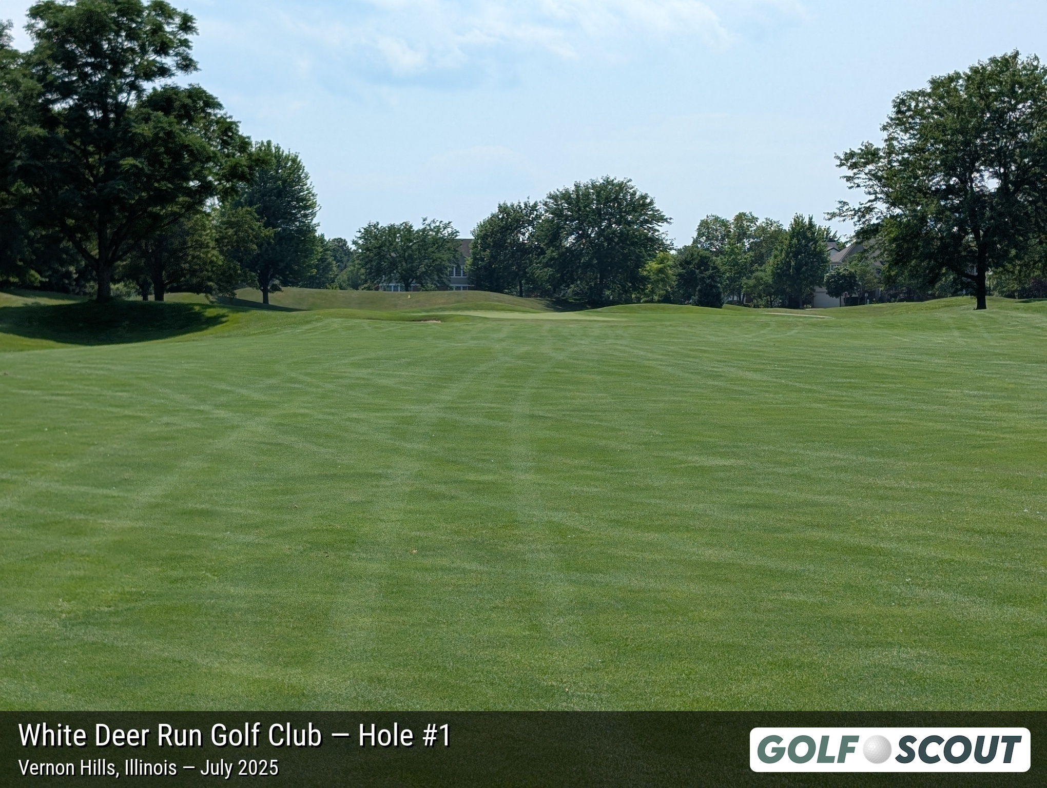 Hole 1 at White Deer Run Golf Club