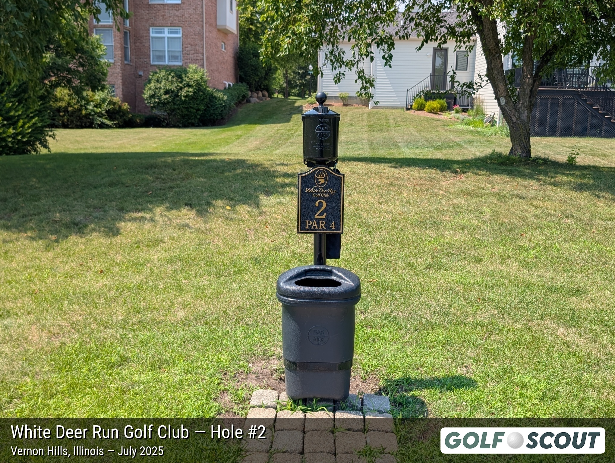 Hole 2 at White Deer Run Golf Club