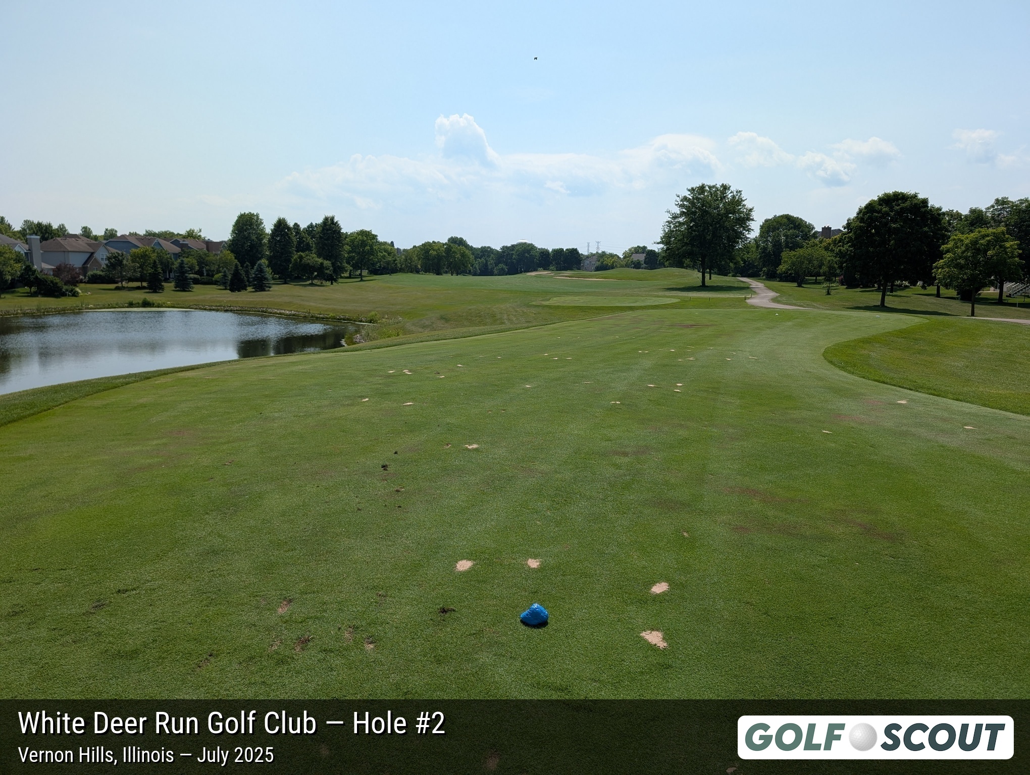 Hole 2 at White Deer Run Golf Club