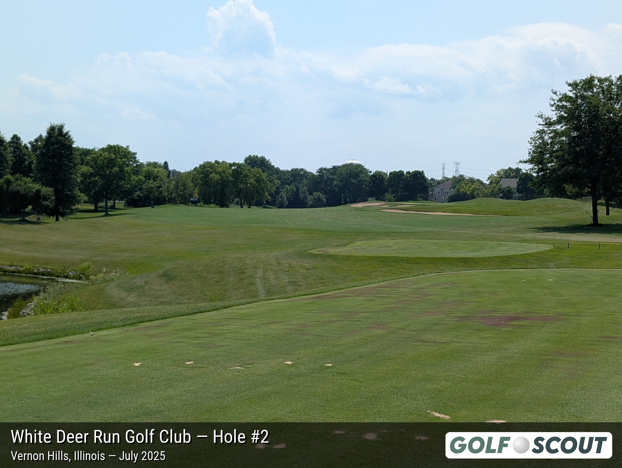 Hole 2 at White Deer Run Golf Club