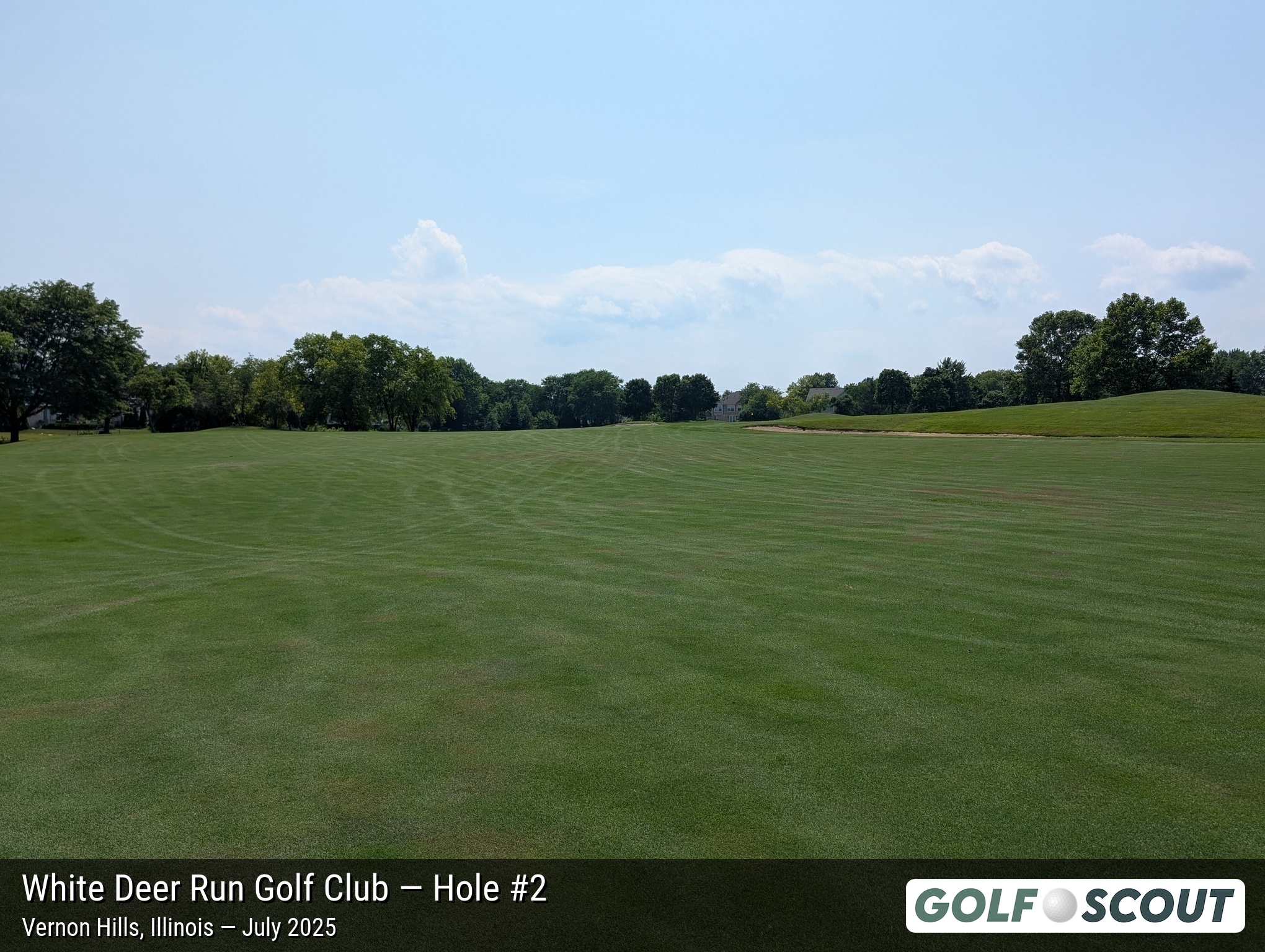 Hole 2 at White Deer Run Golf Club