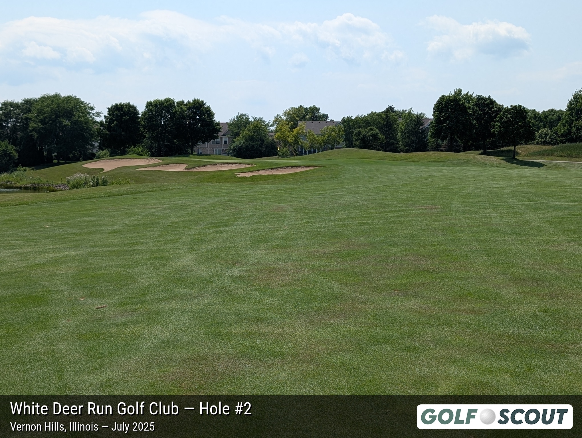 Hole 2 at White Deer Run Golf Club