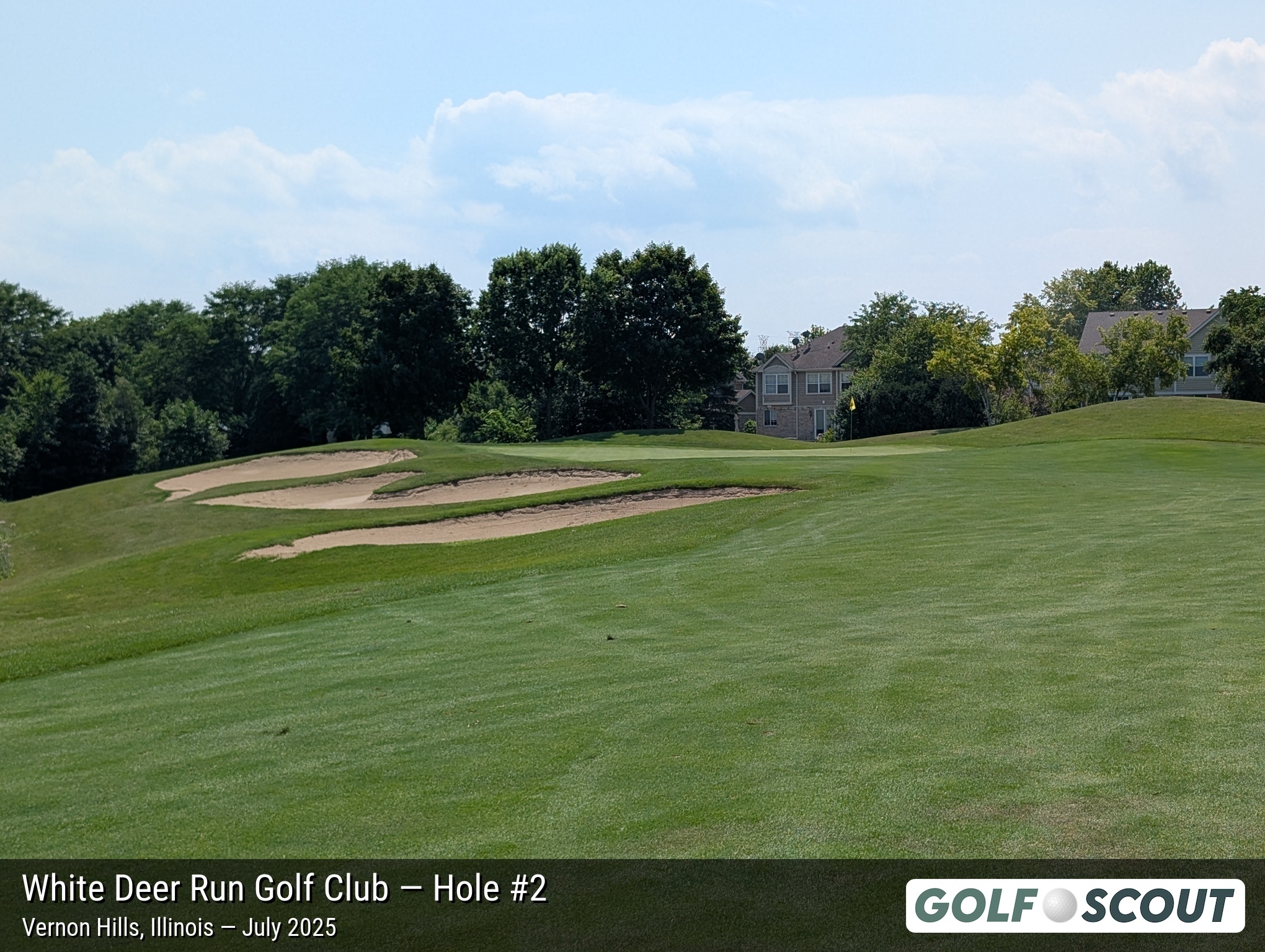 Hole 2 at White Deer Run Golf Club