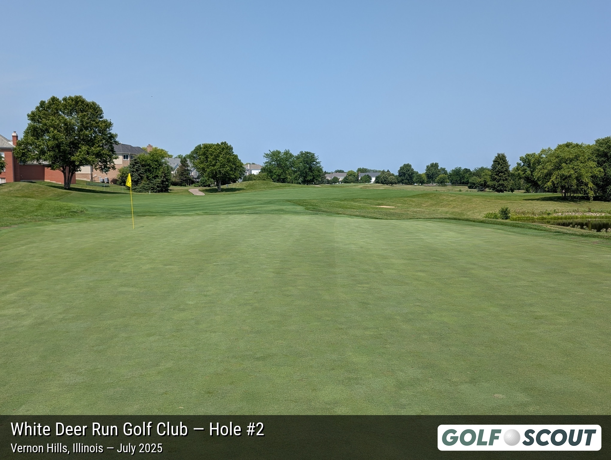Hole 2 at White Deer Run Golf Club