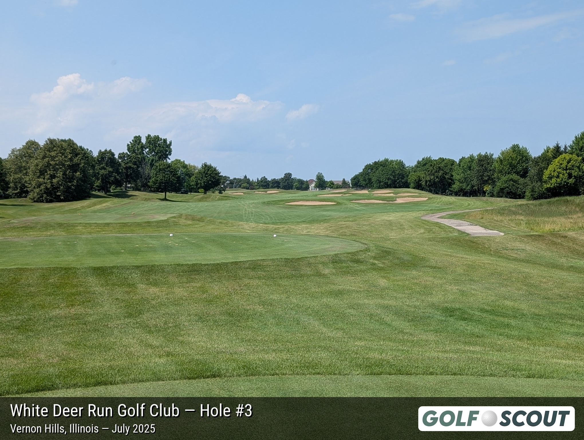 Hole 3 at White Deer Run Golf Club