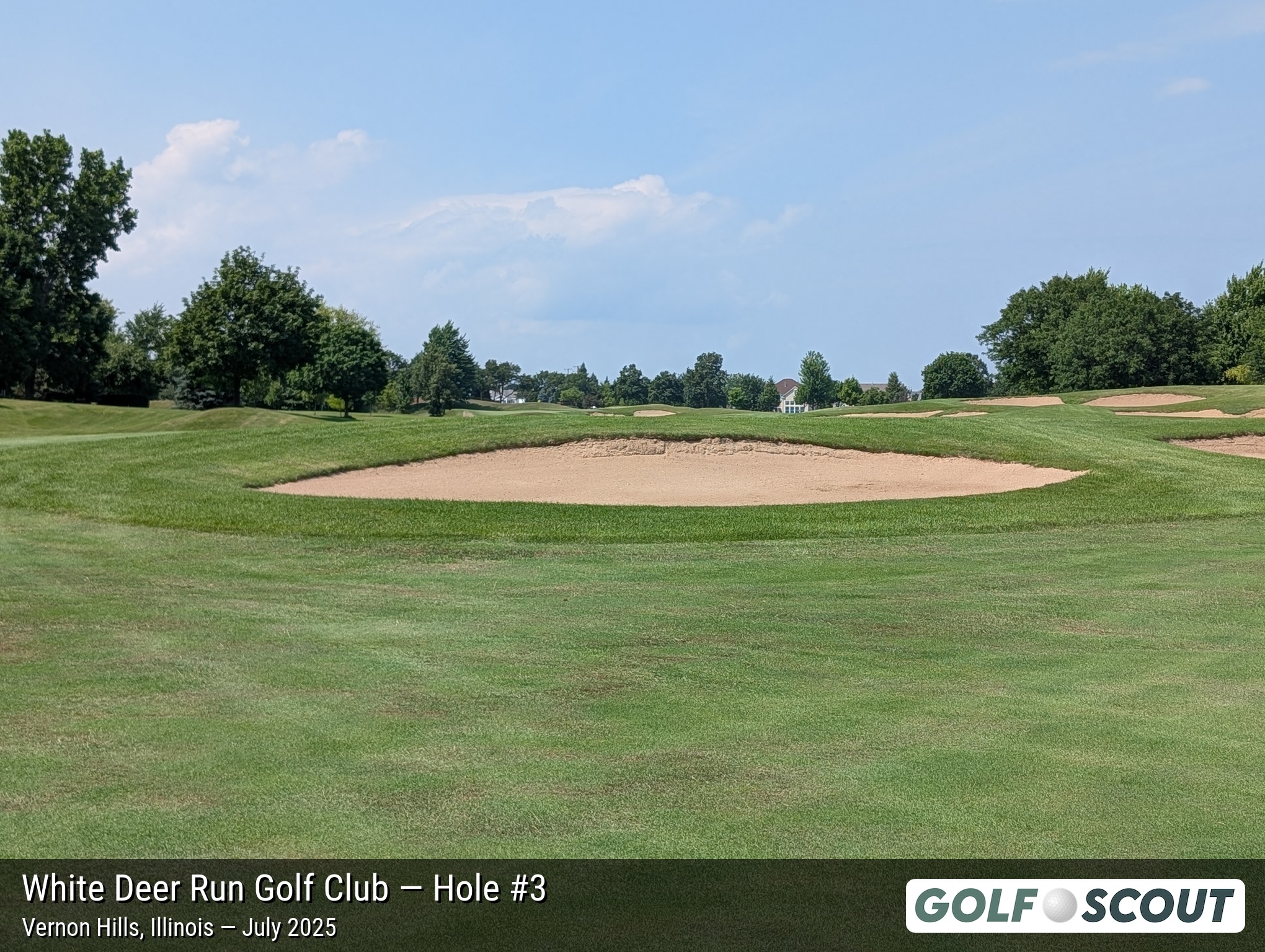 Hole 3 at White Deer Run Golf Club