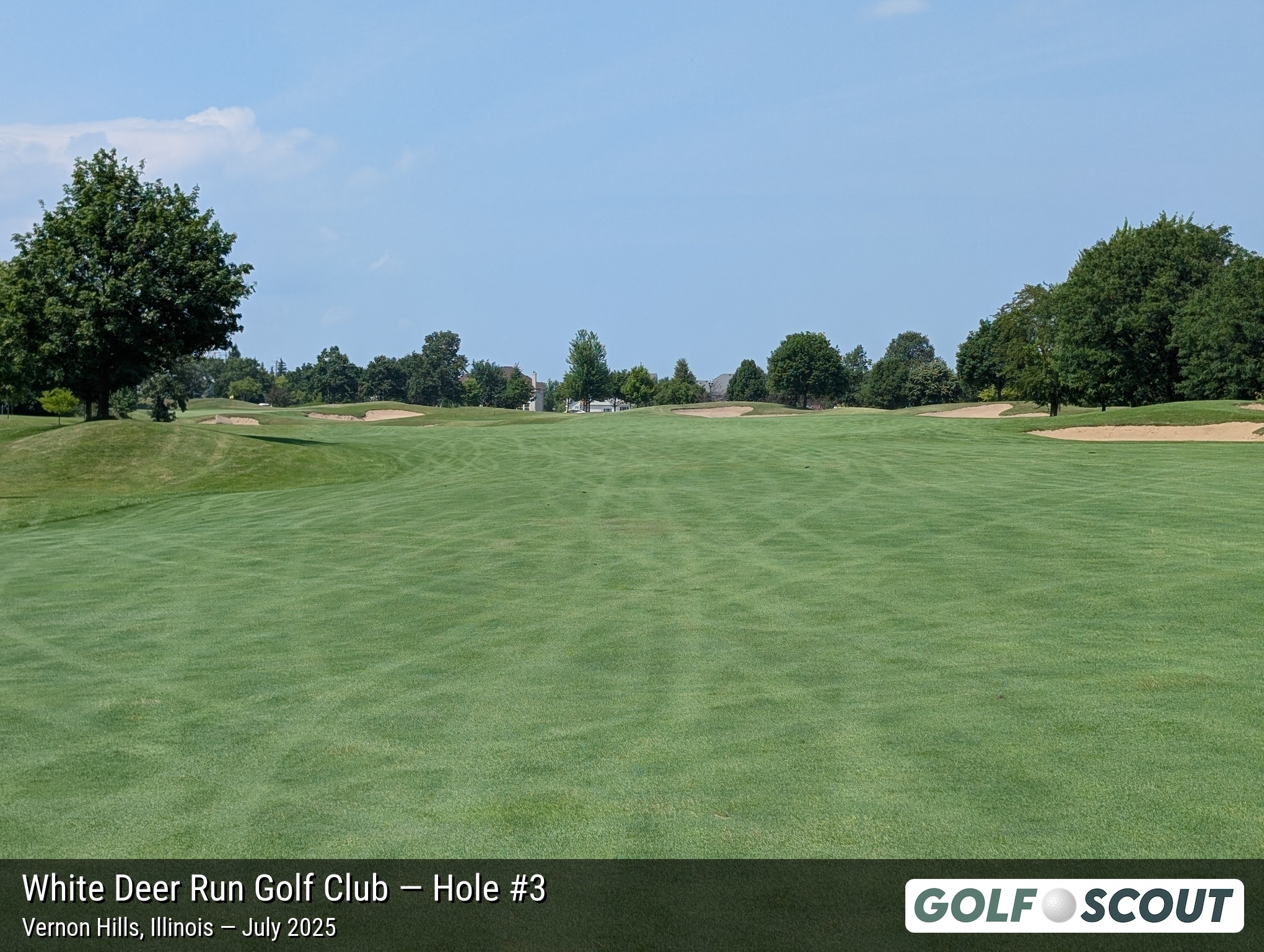 Hole 3 at White Deer Run Golf Club
