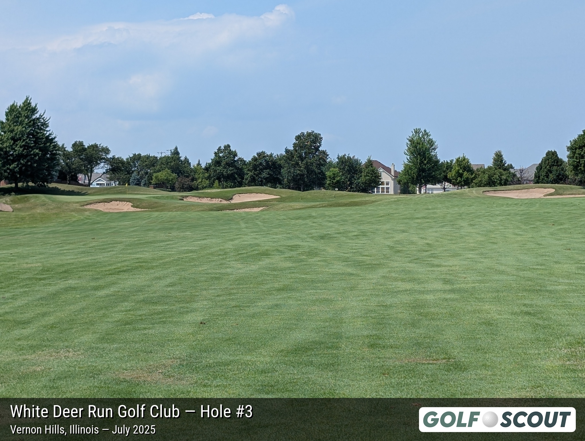 Hole 3 at White Deer Run Golf Club