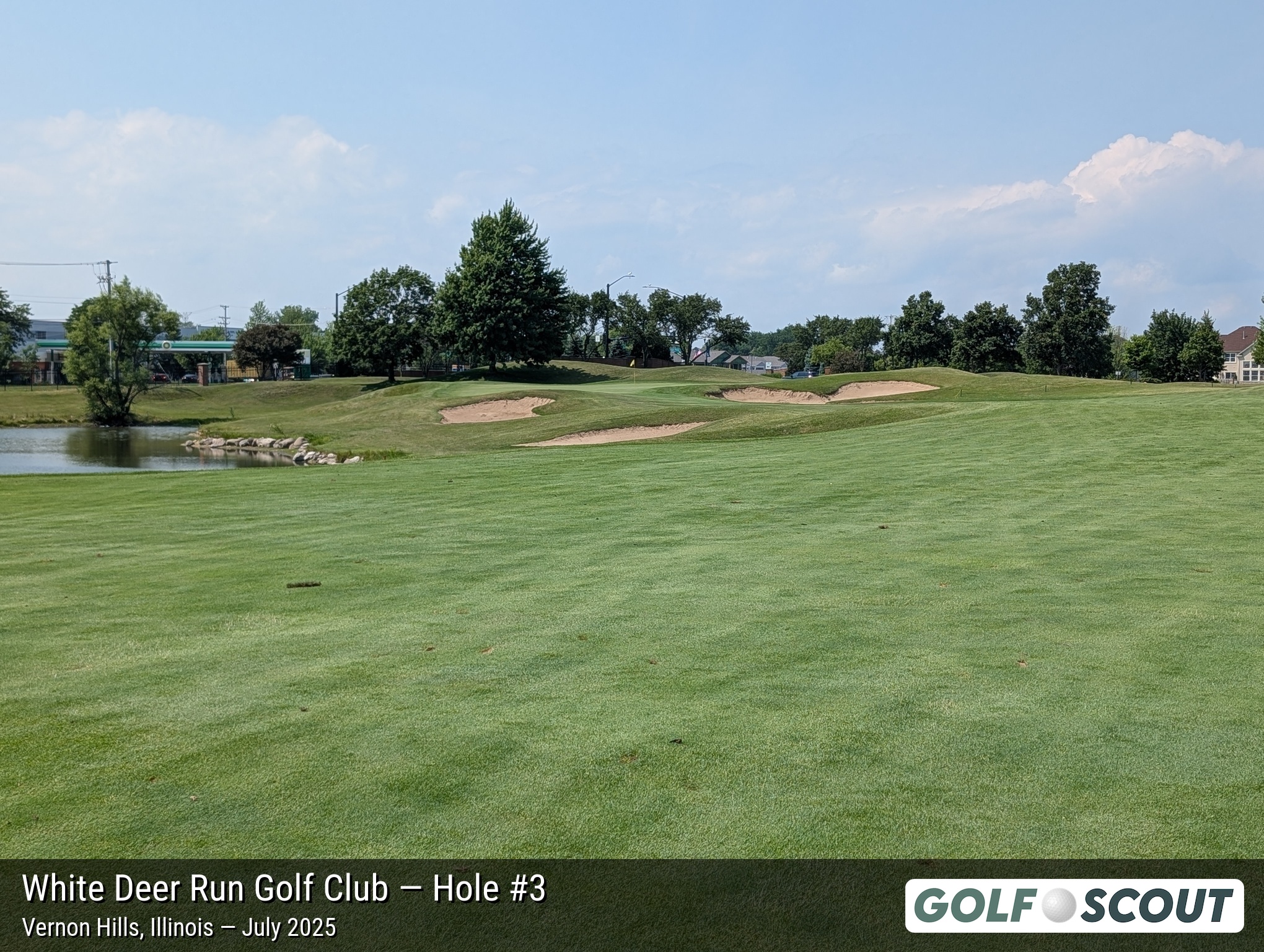 Hole 3 at White Deer Run Golf Club