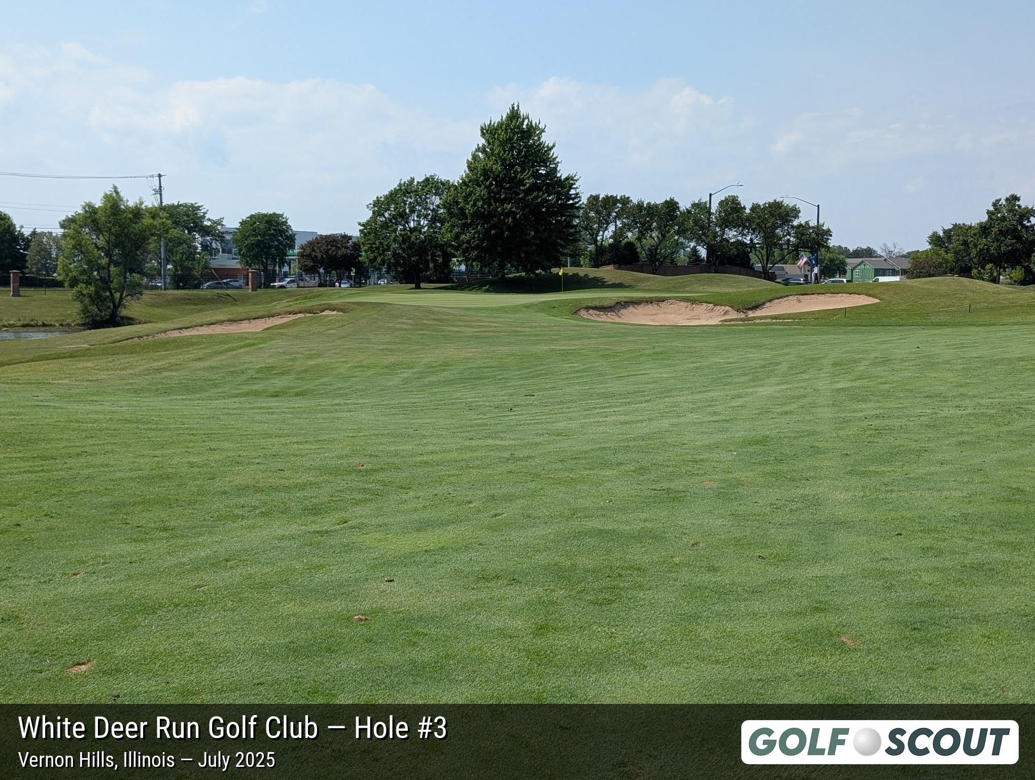 Hole 3 at White Deer Run Golf Club