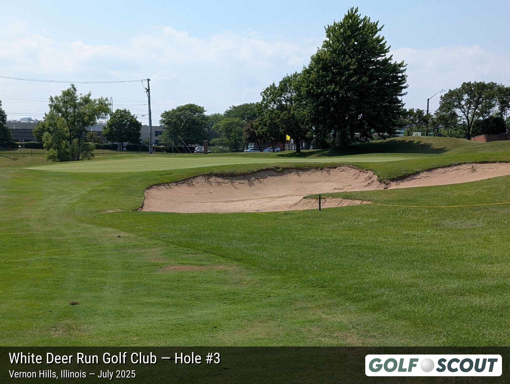 Hole 3 at White Deer Run Golf Club