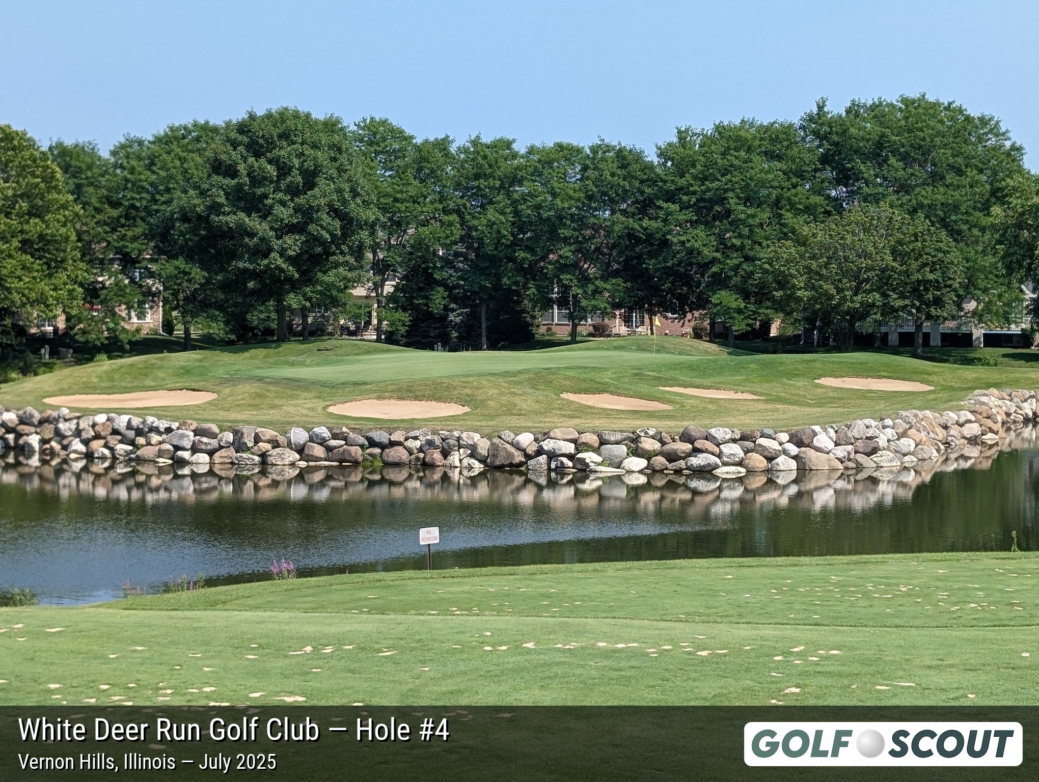 Hole 4 at White Deer Run Golf Club