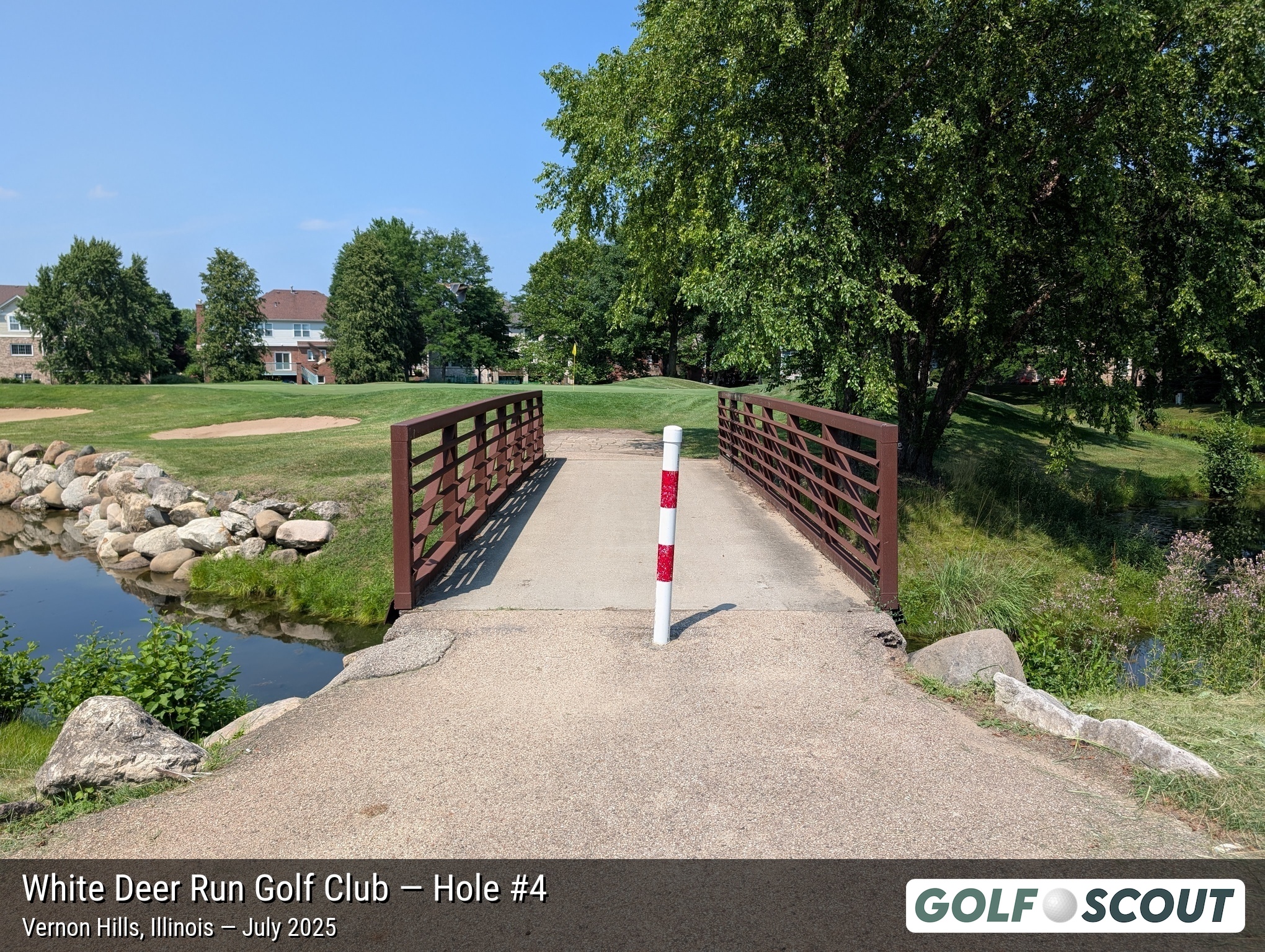 Hole 4 at White Deer Run Golf Club