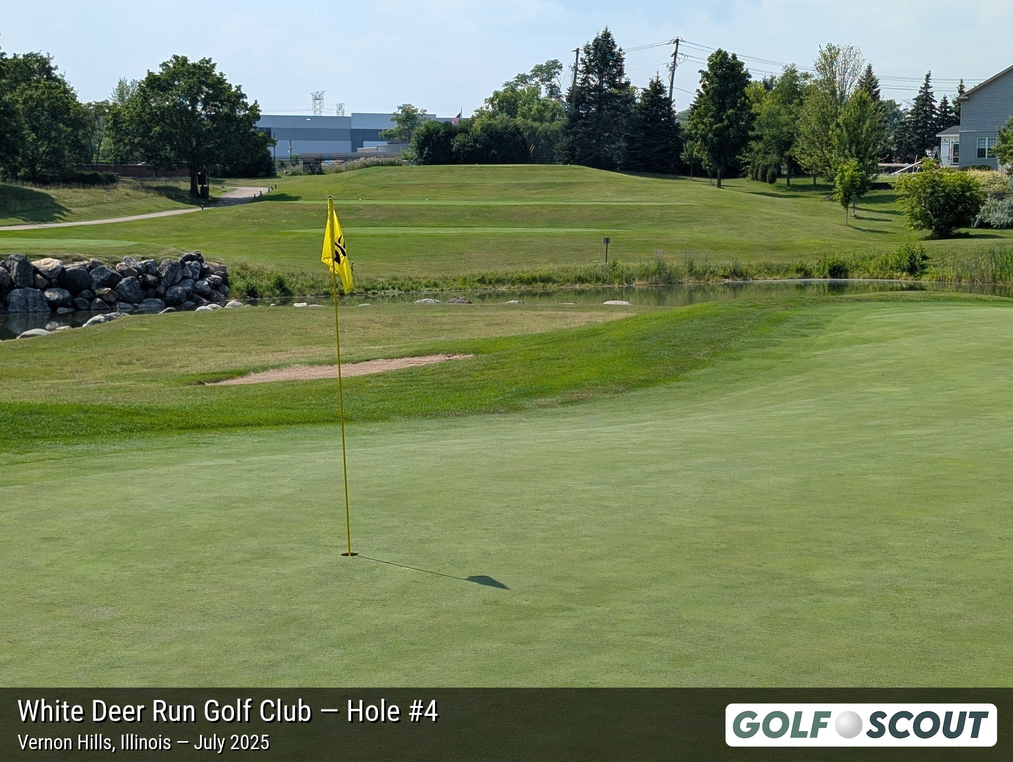 Hole 4 at White Deer Run Golf Club