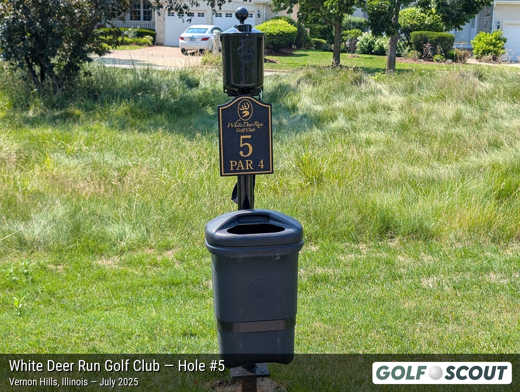 Hole 5 at White Deer Run Golf Club