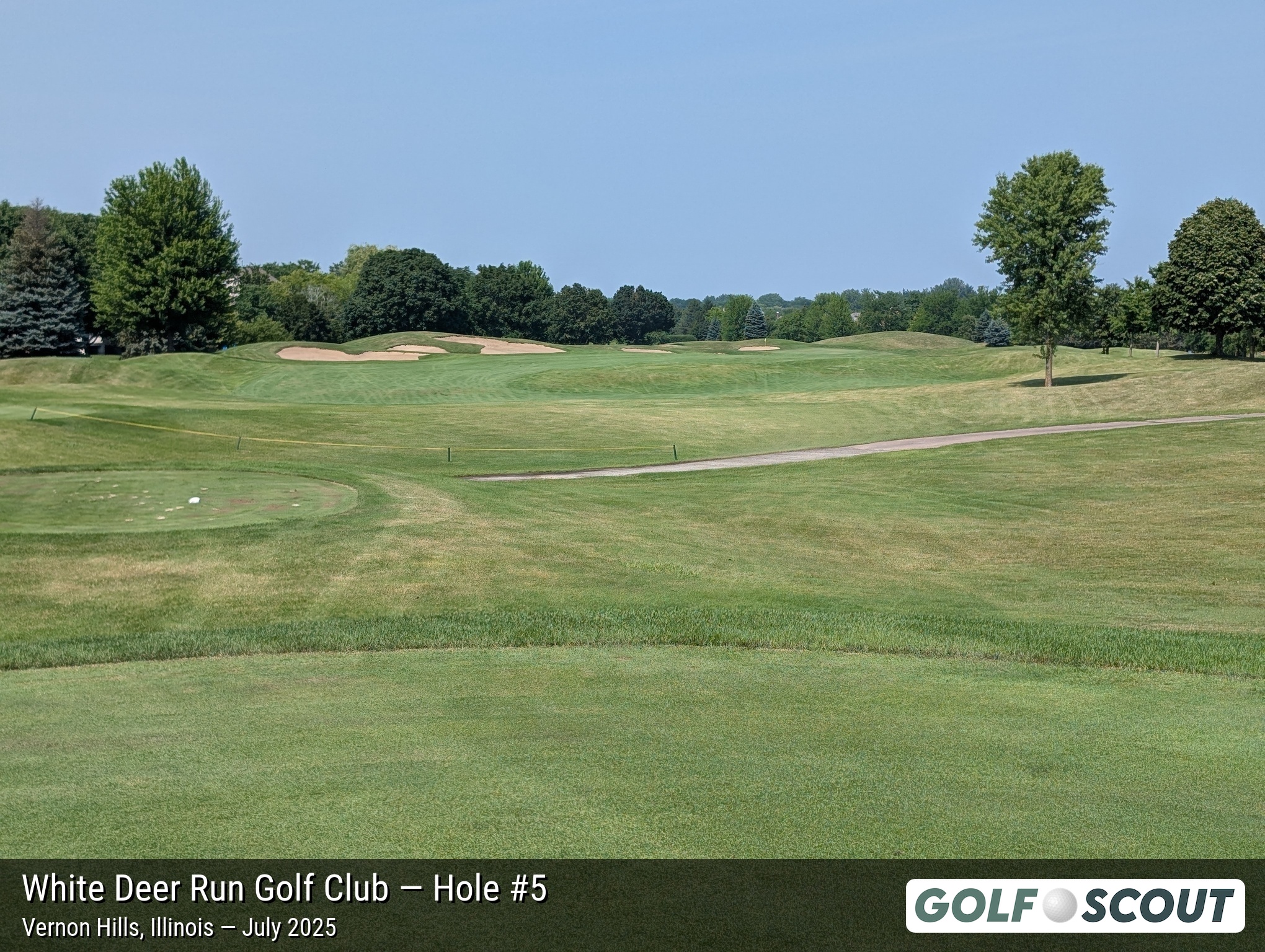 Hole 5 at White Deer Run Golf Club