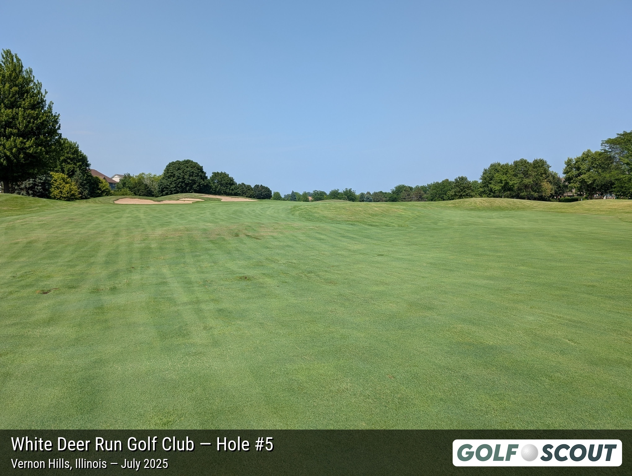Hole 5 at White Deer Run Golf Club