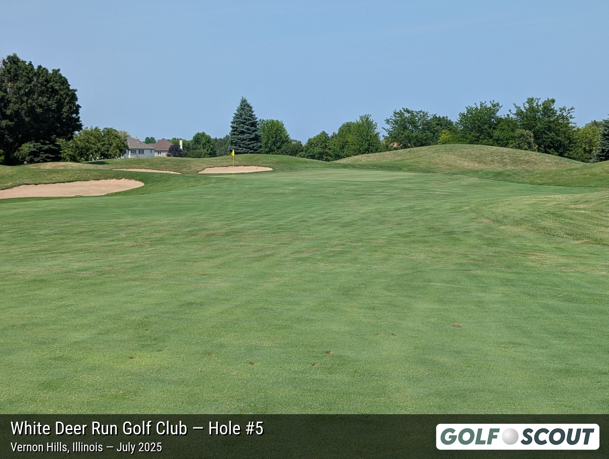 Hole 5 at White Deer Run Golf Club