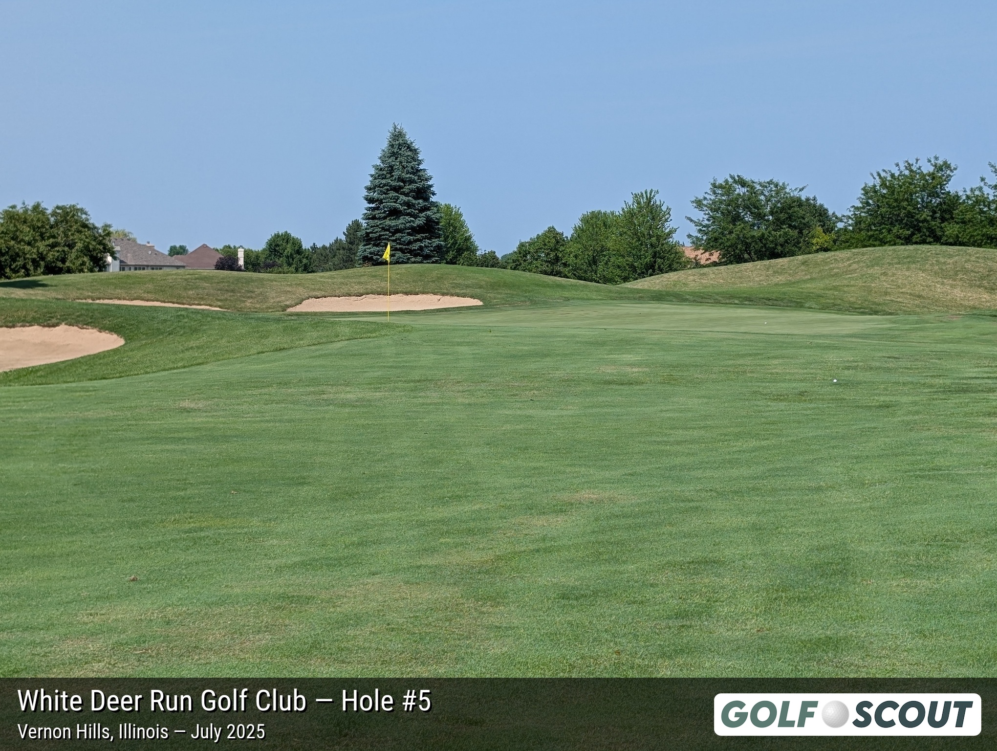 Hole 5 at White Deer Run Golf Club
