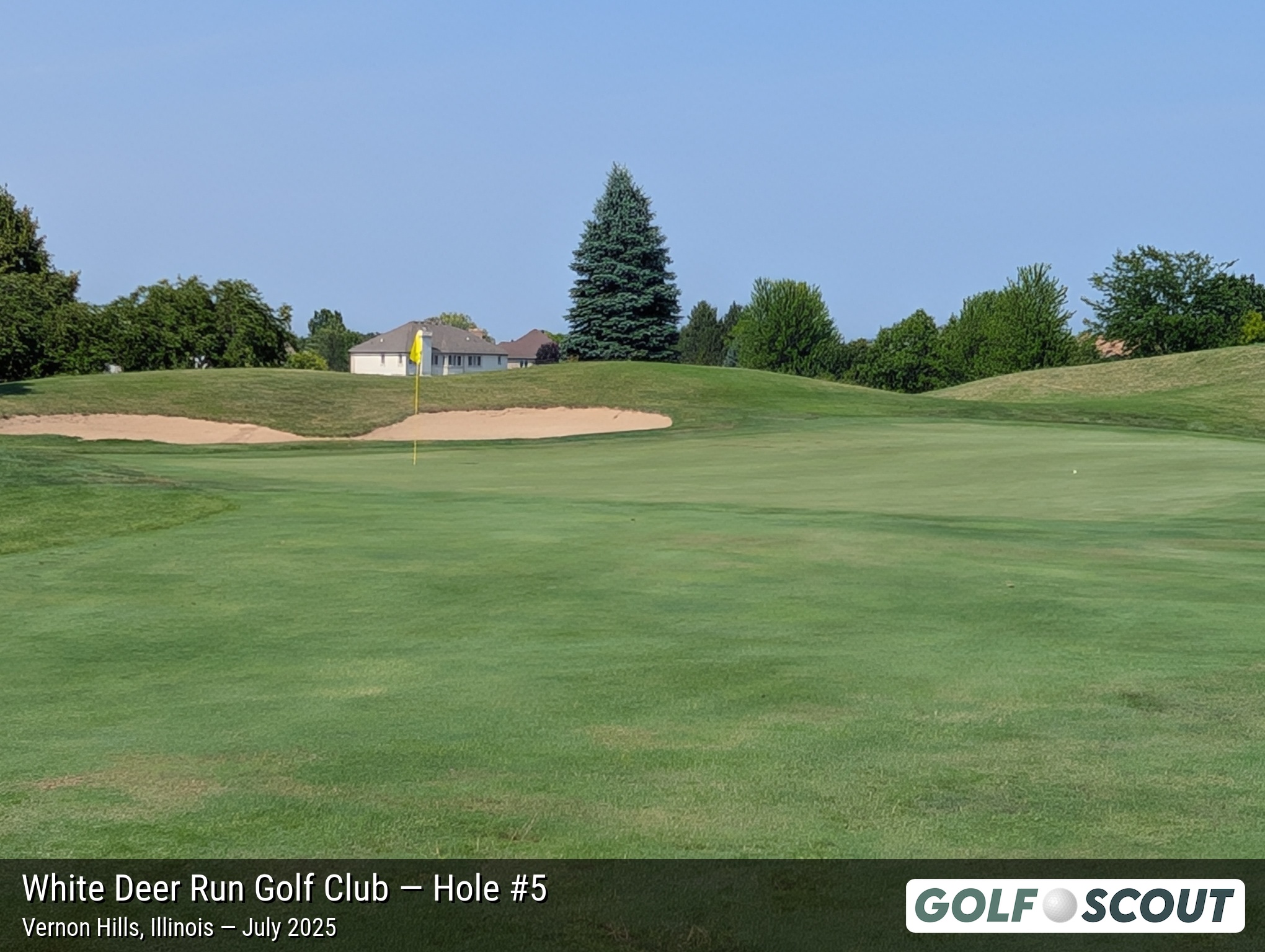 Hole 5 at White Deer Run Golf Club