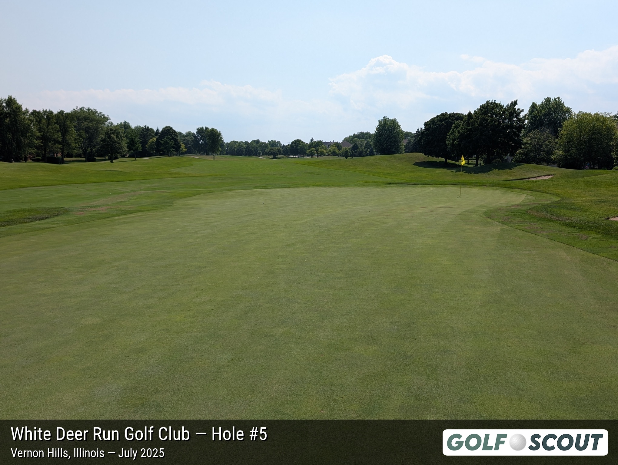 Hole 5 at White Deer Run Golf Club