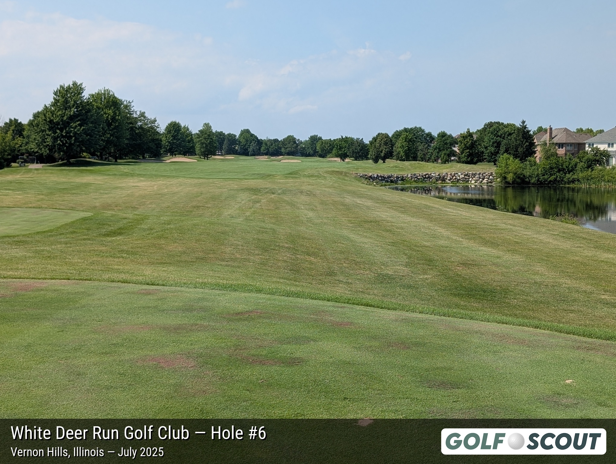 Hole 6 at White Deer Run Golf Club