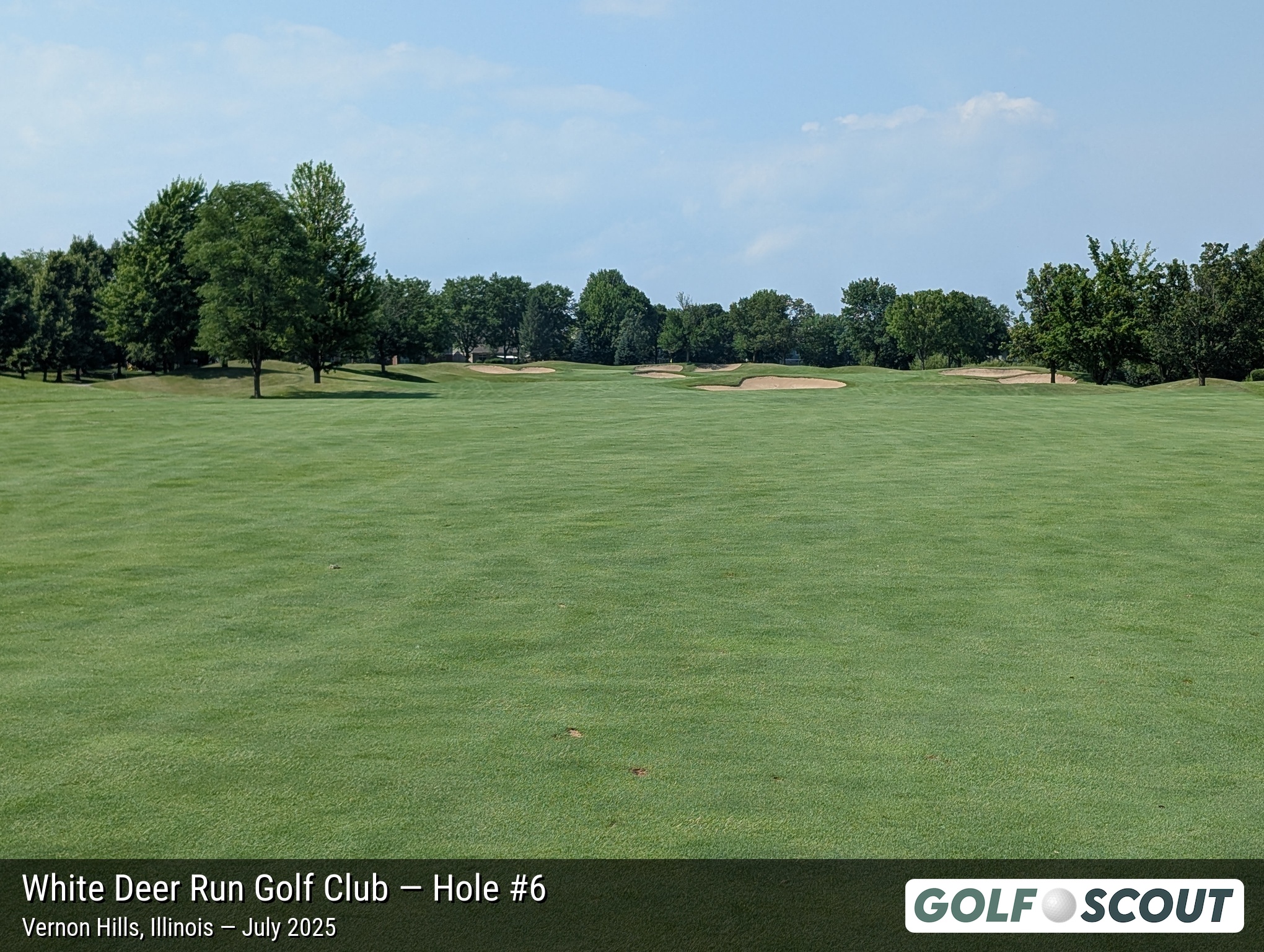 Hole 6 at White Deer Run Golf Club