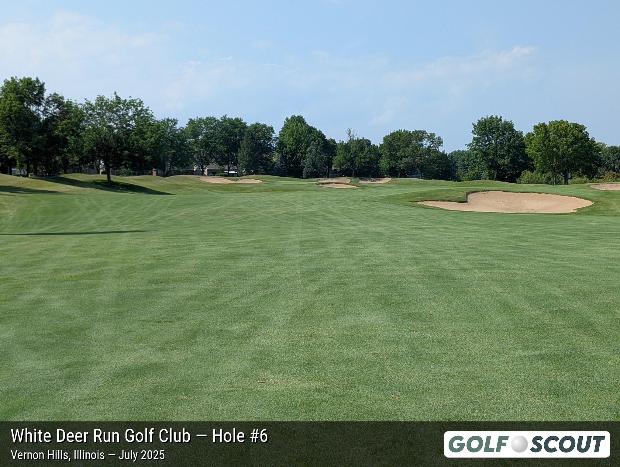 Hole 6 at White Deer Run Golf Club