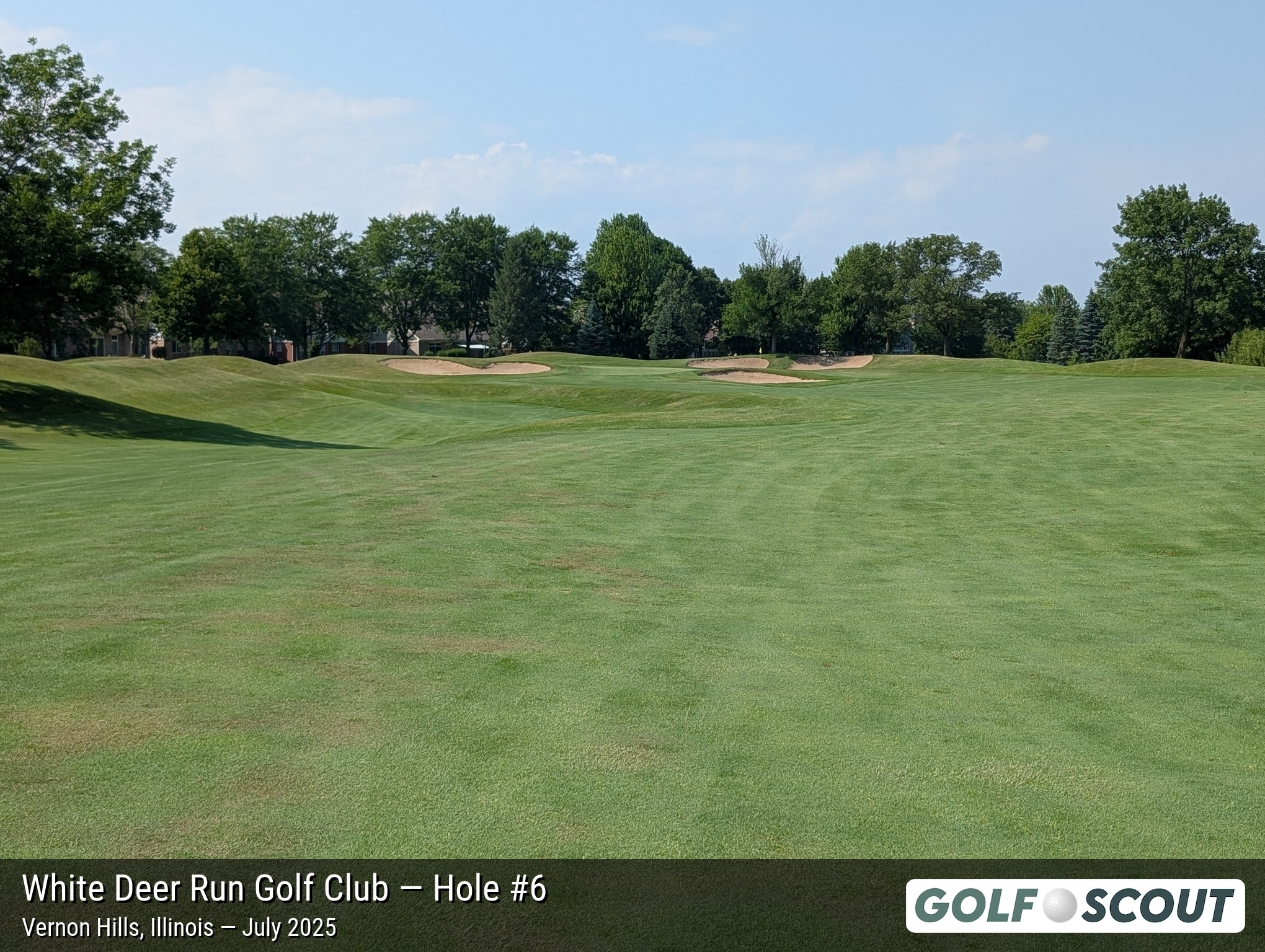 Hole 6 at White Deer Run Golf Club