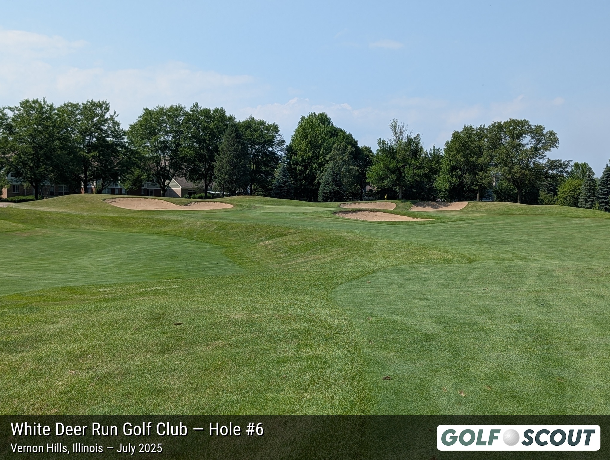 Hole 6 at White Deer Run Golf Club