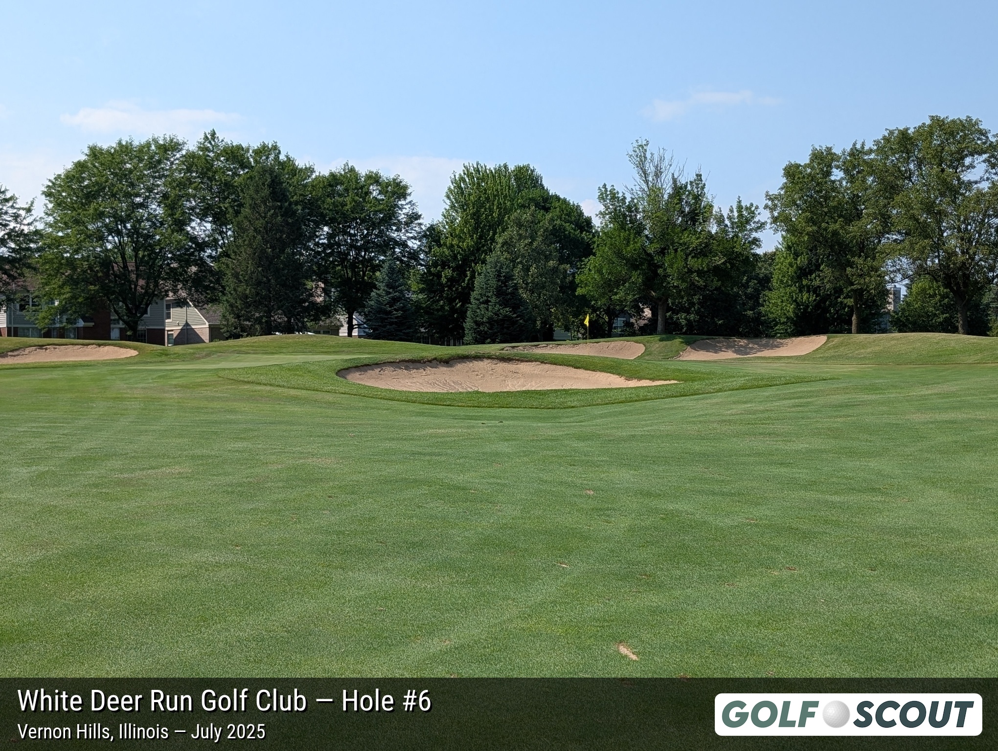 Hole 6 at White Deer Run Golf Club