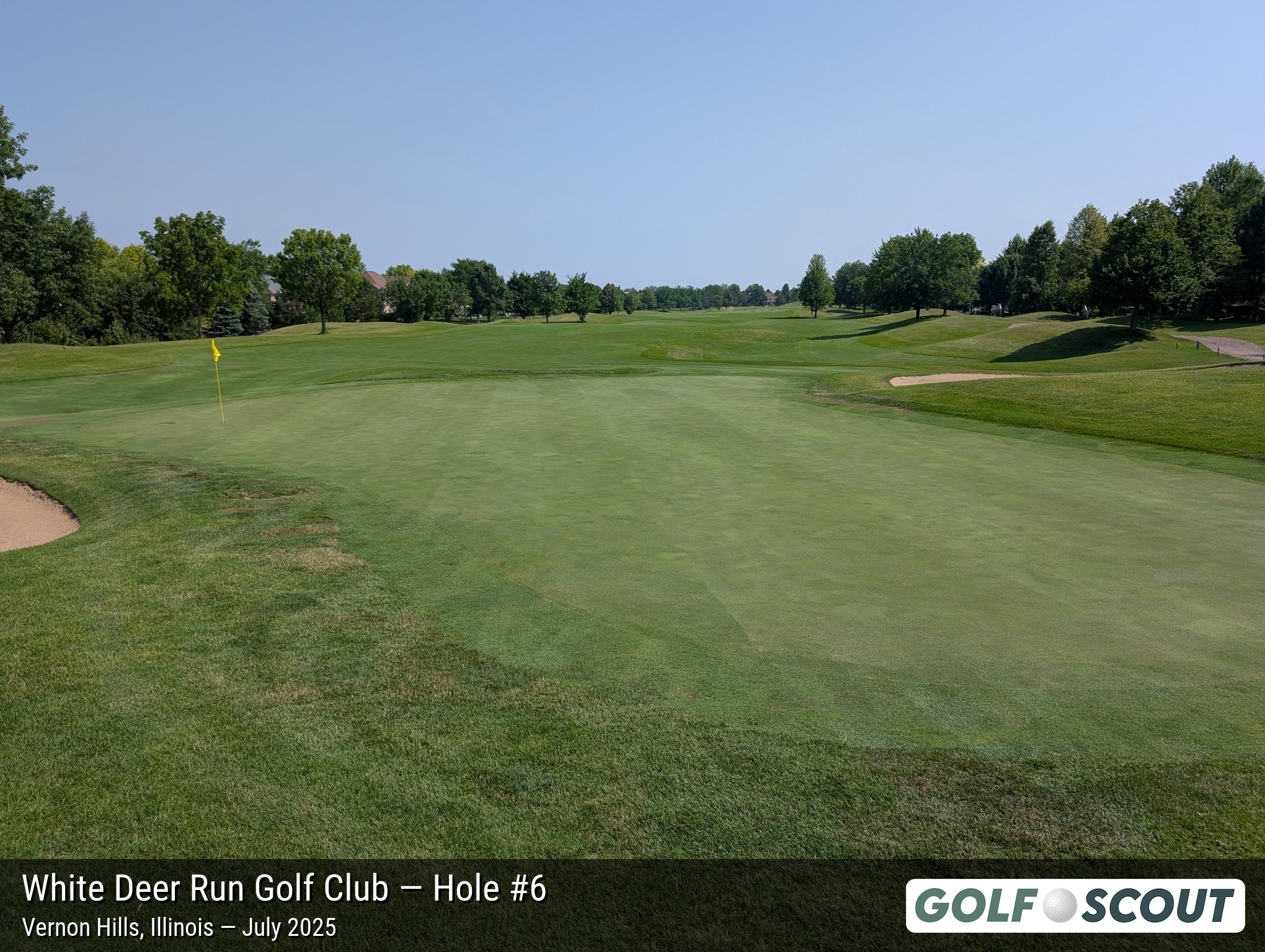 Hole 6 at White Deer Run Golf Club
