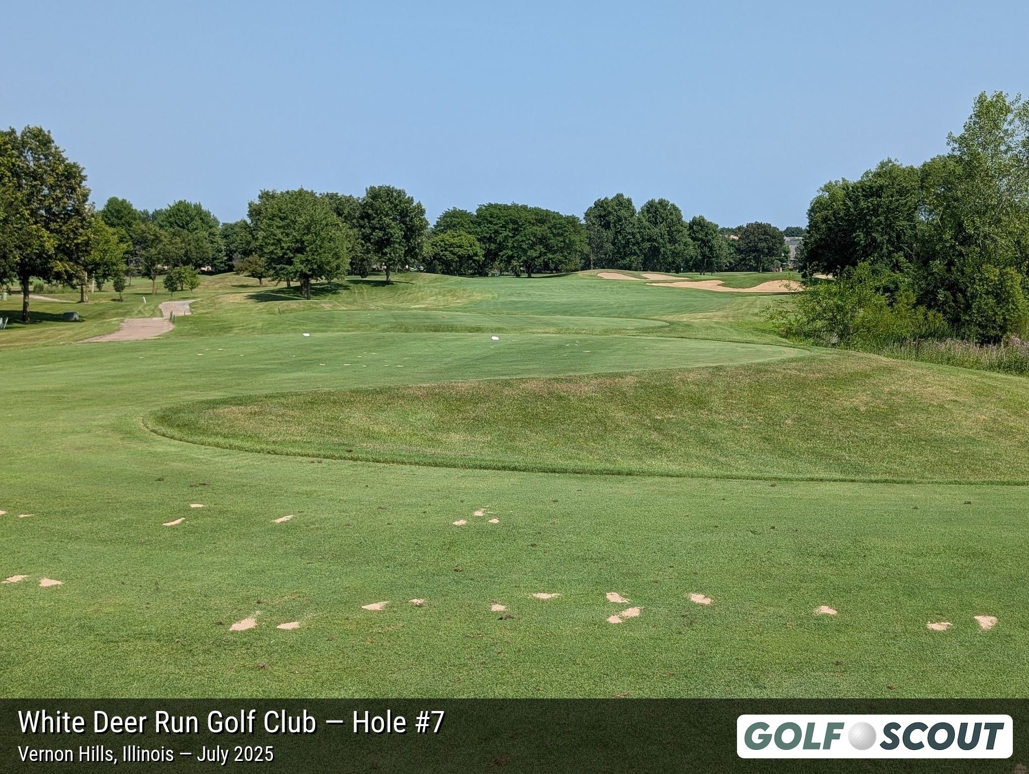 Hole 7 at White Deer Run Golf Club