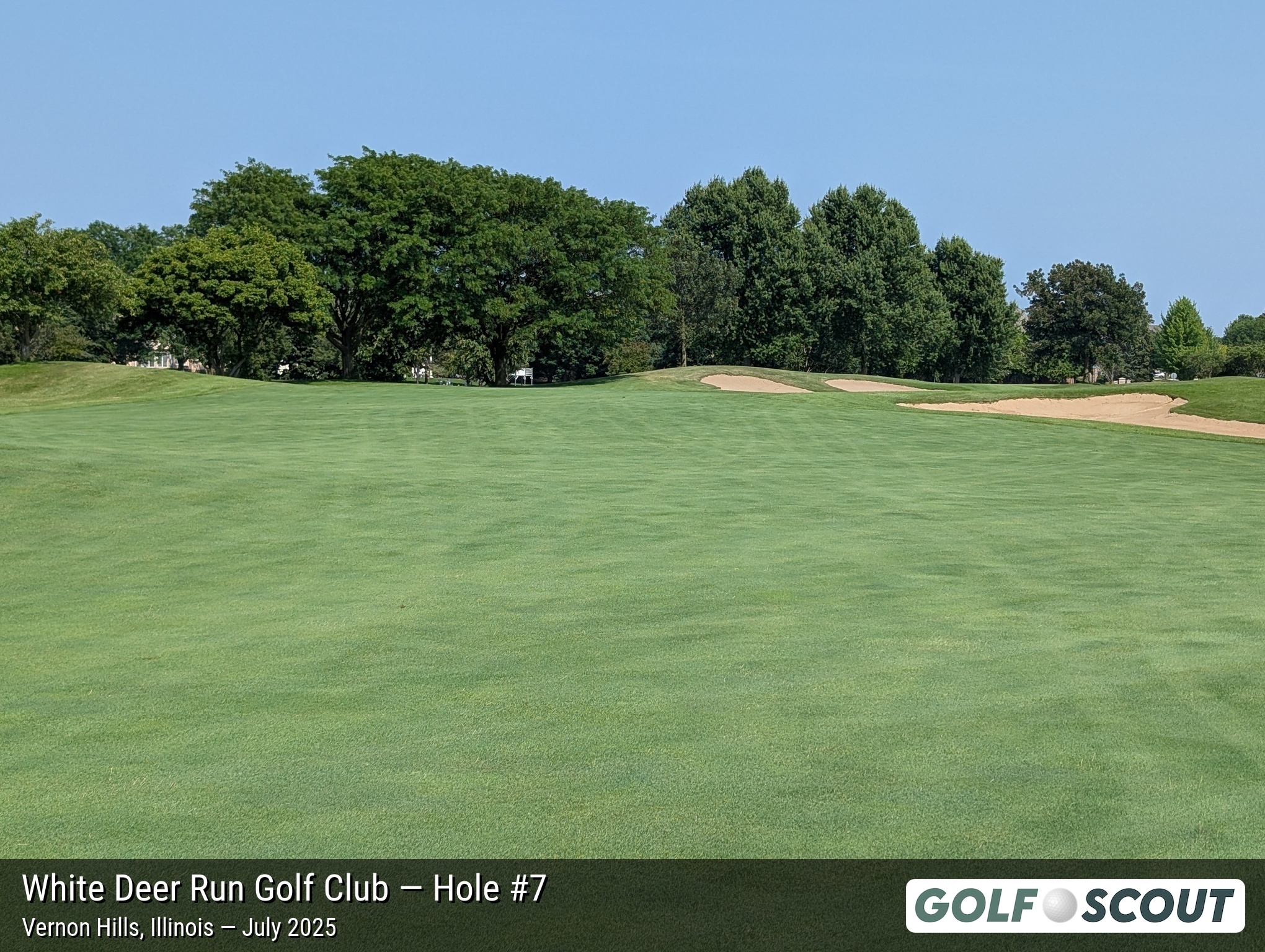 Hole 7 at White Deer Run Golf Club