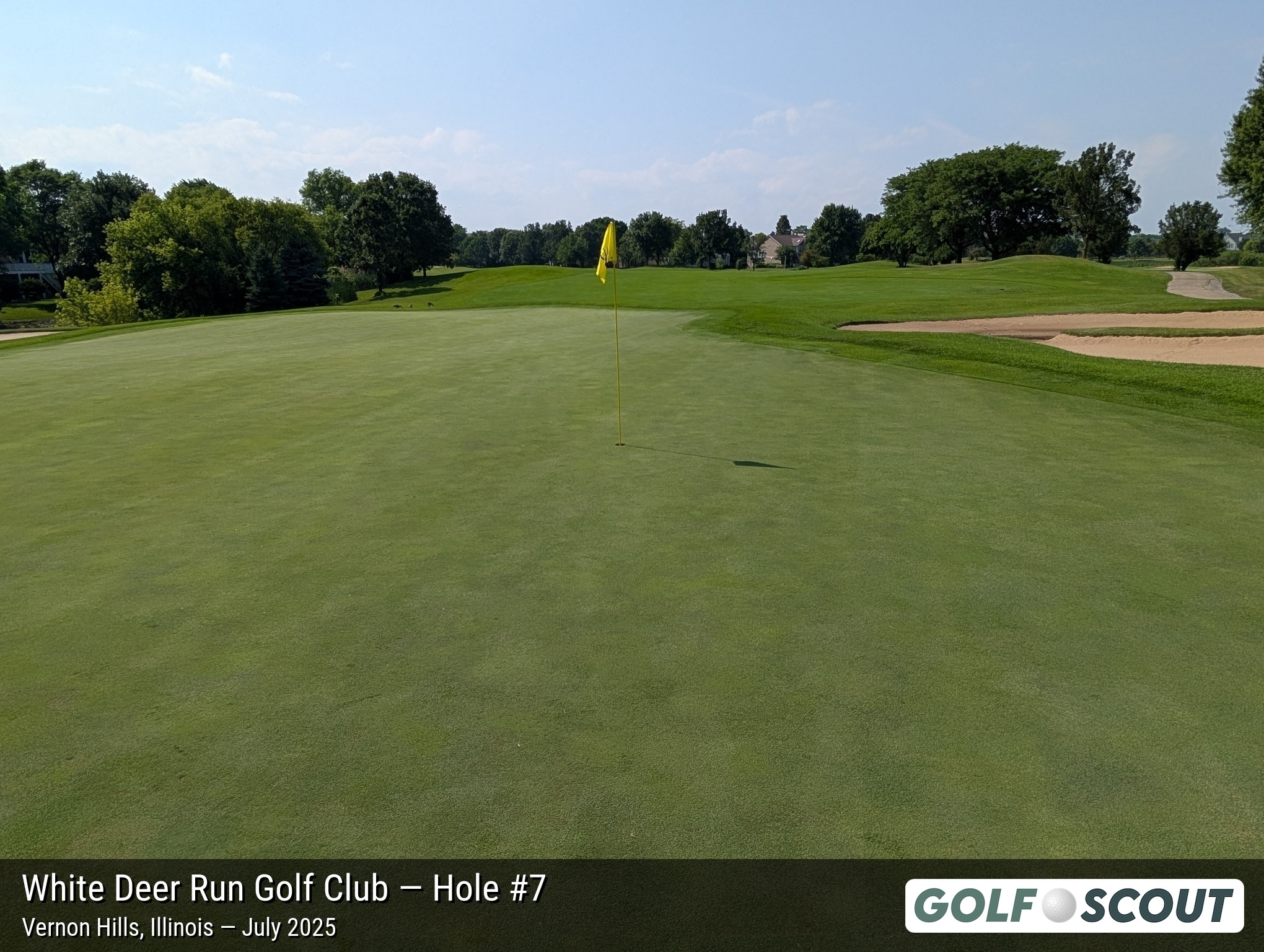 Hole 7 at White Deer Run Golf Club