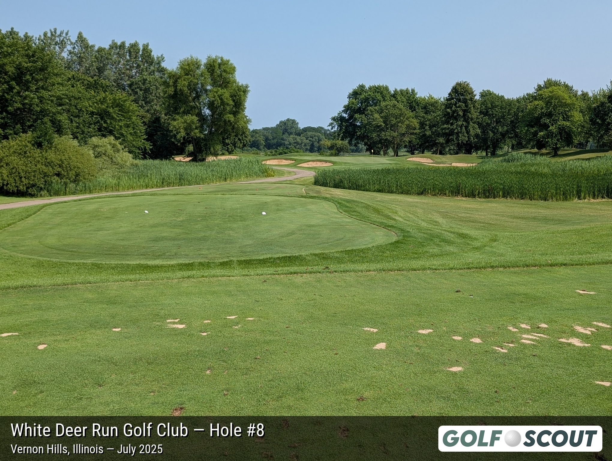 Hole 8 at White Deer Run Golf Club