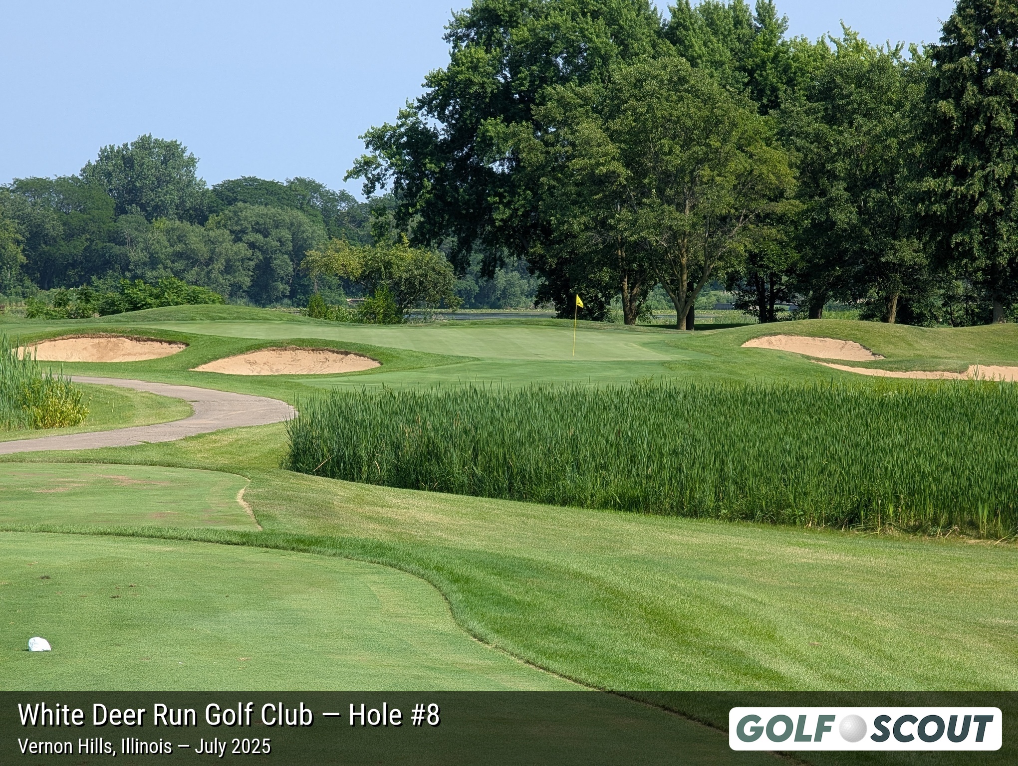 Hole 8 at White Deer Run Golf Club