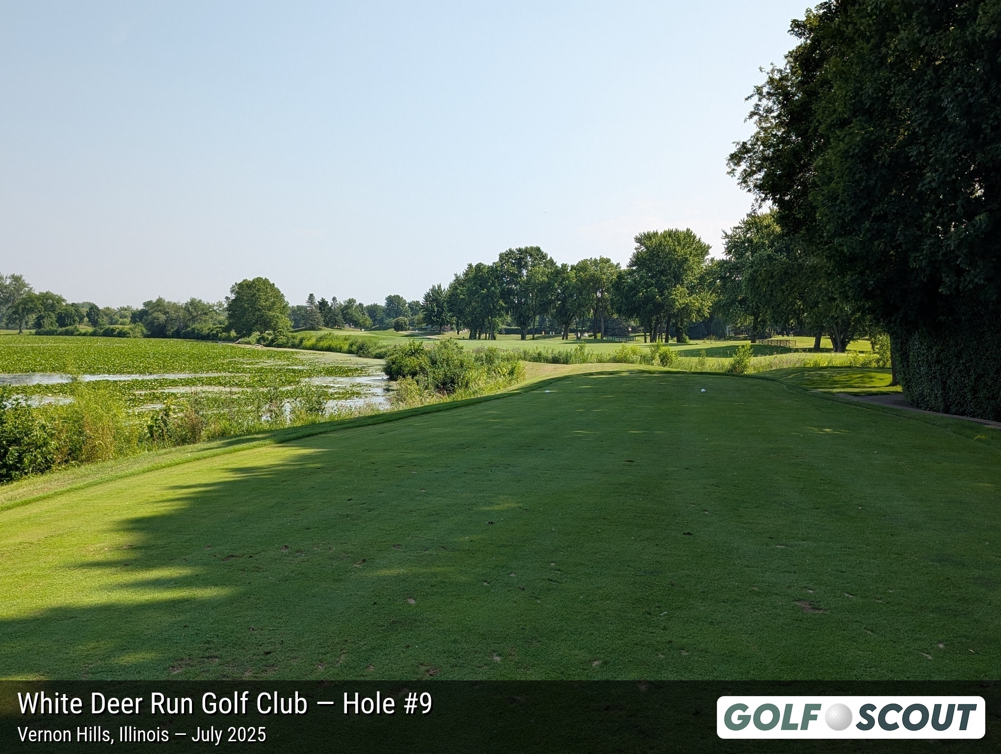 Hole 9 at White Deer Run Golf Club
