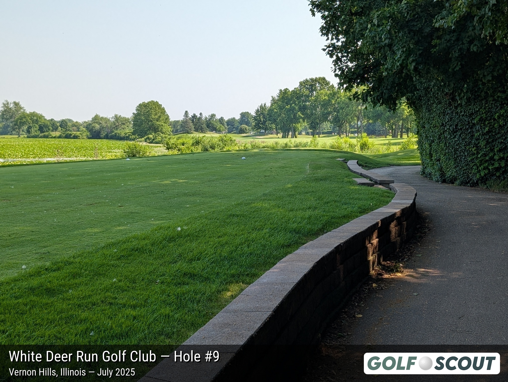 Hole 9 at White Deer Run Golf Club